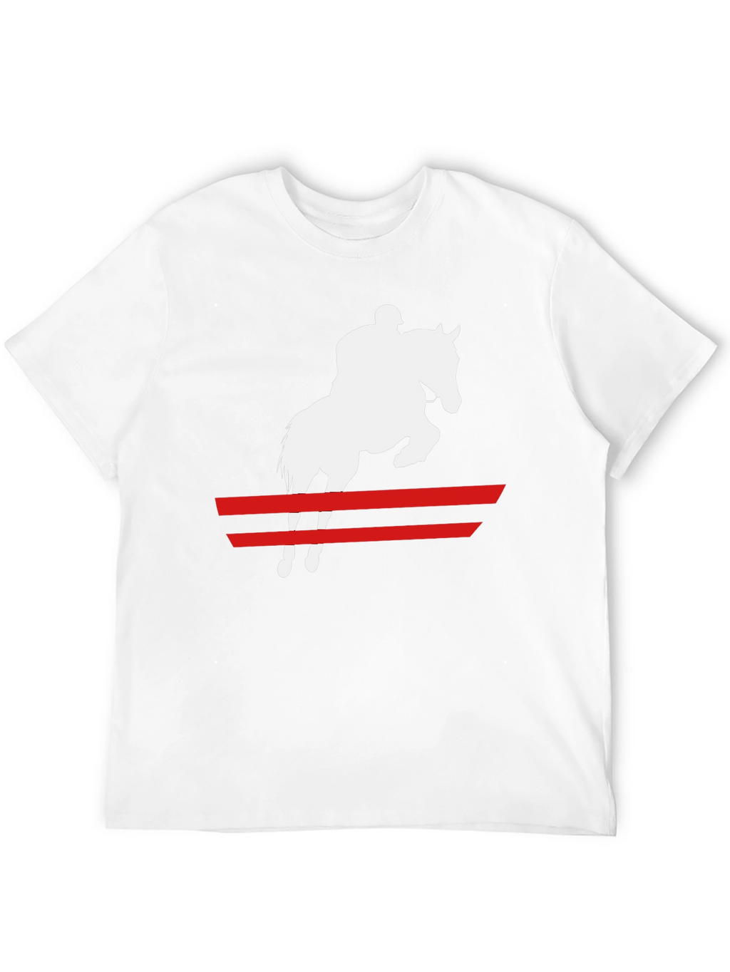 Equestrian Rider T-Shirt: Horse Jumping Graphic Tee