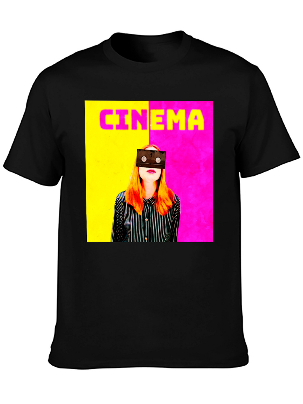 Cinema Graphic Tee - Retro Film T-Shirt