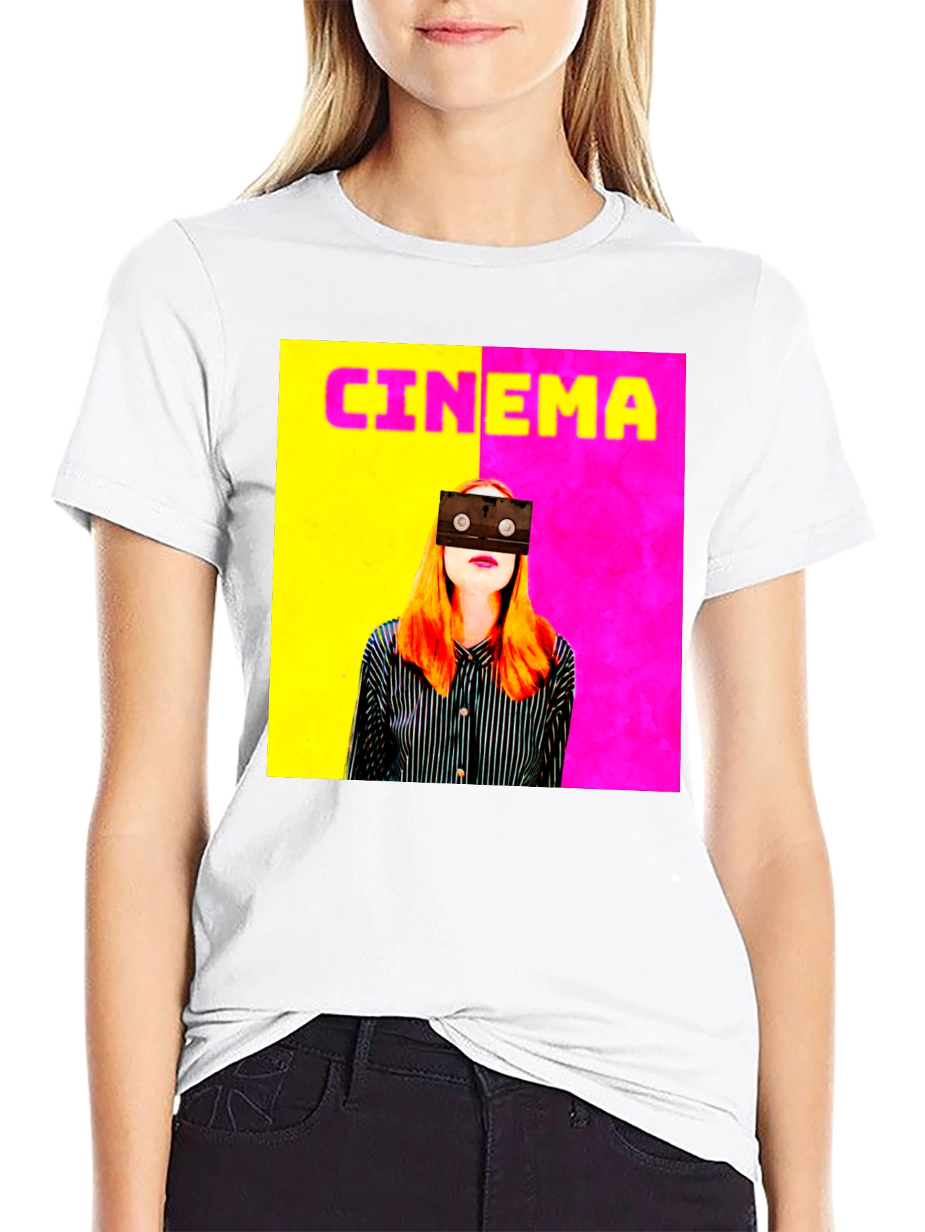 Cinema Graphic Tee - Retro Film T-Shirt