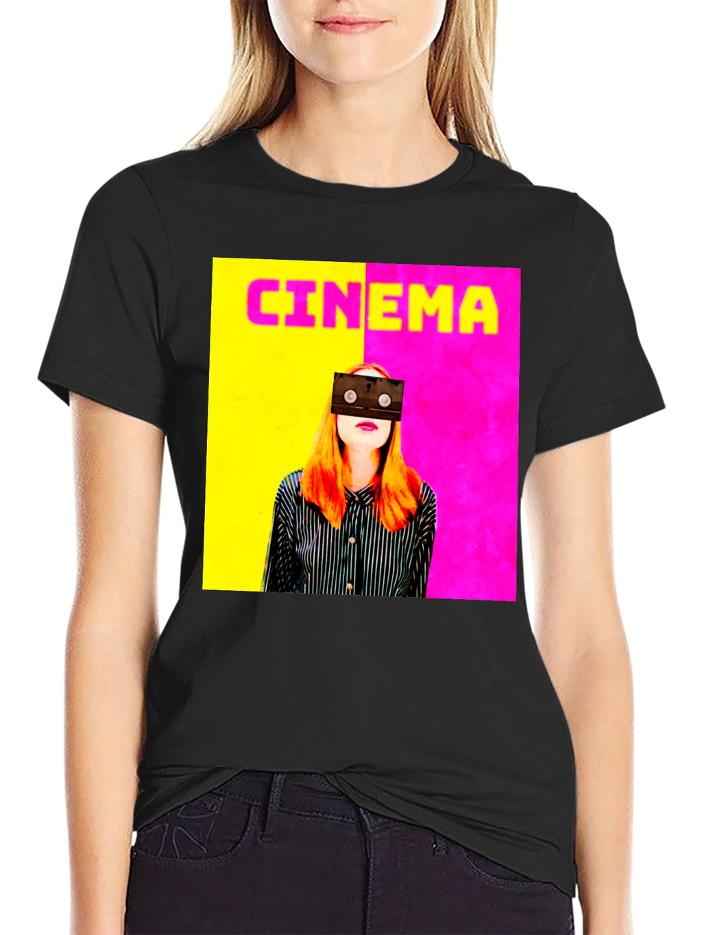 Cinema Graphic Tee - Retro Film T-Shirt