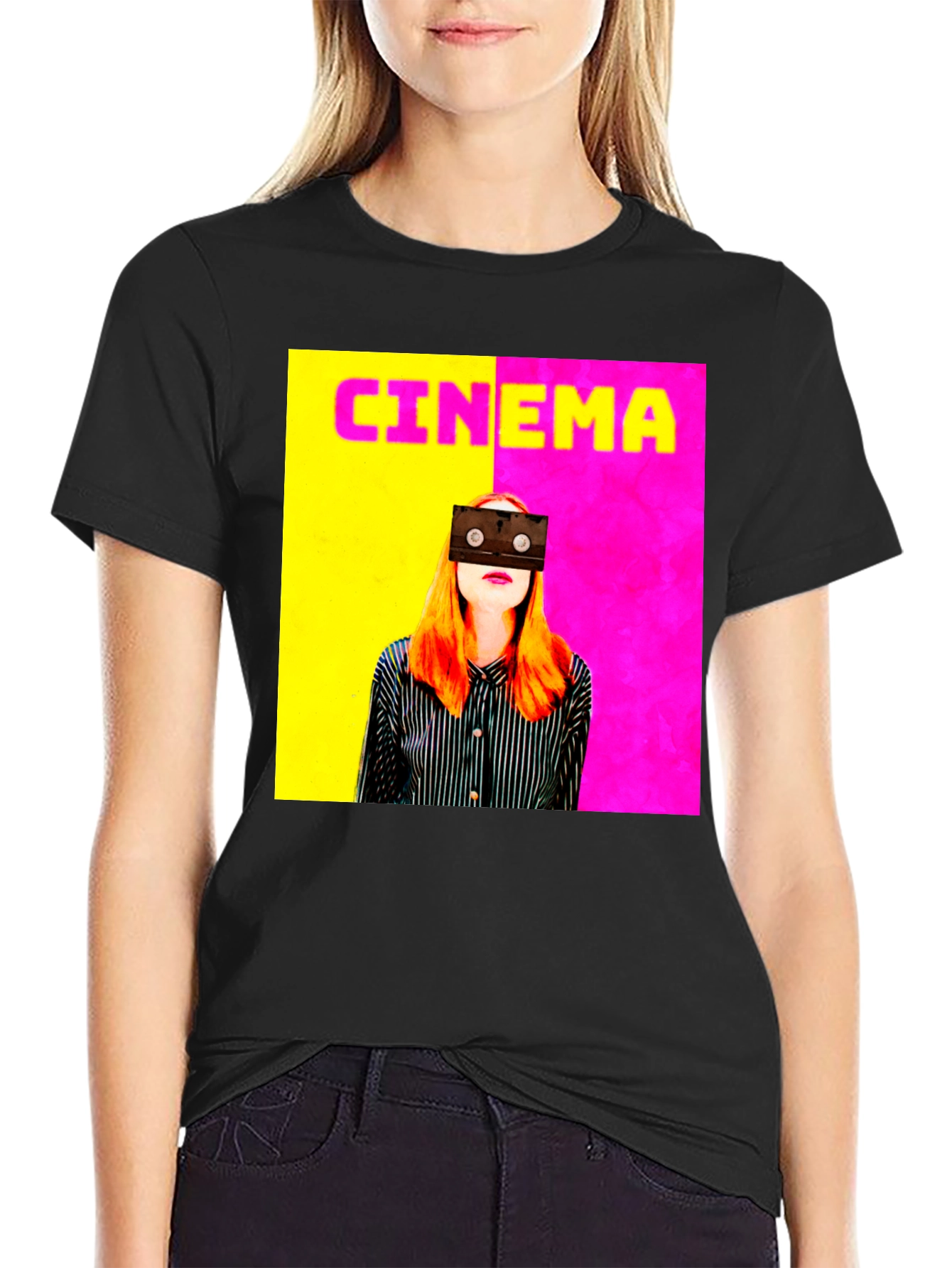 Cinema Graphic Tee - Retro Film T-Shirt
