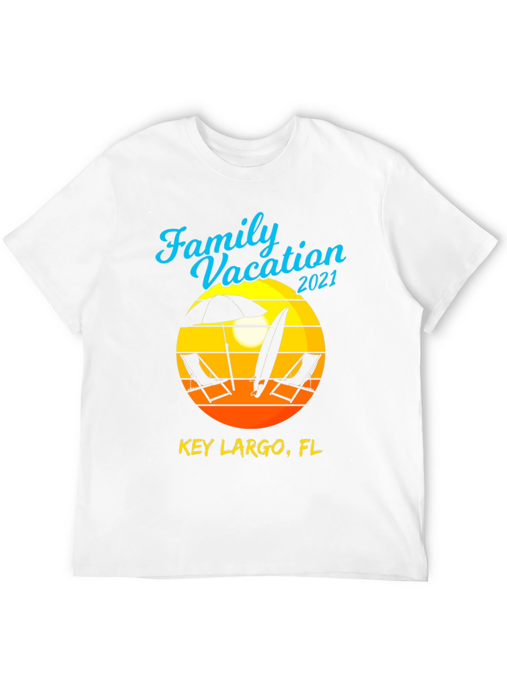 Family Vacation 2021 Key Largo FL T-Shirt