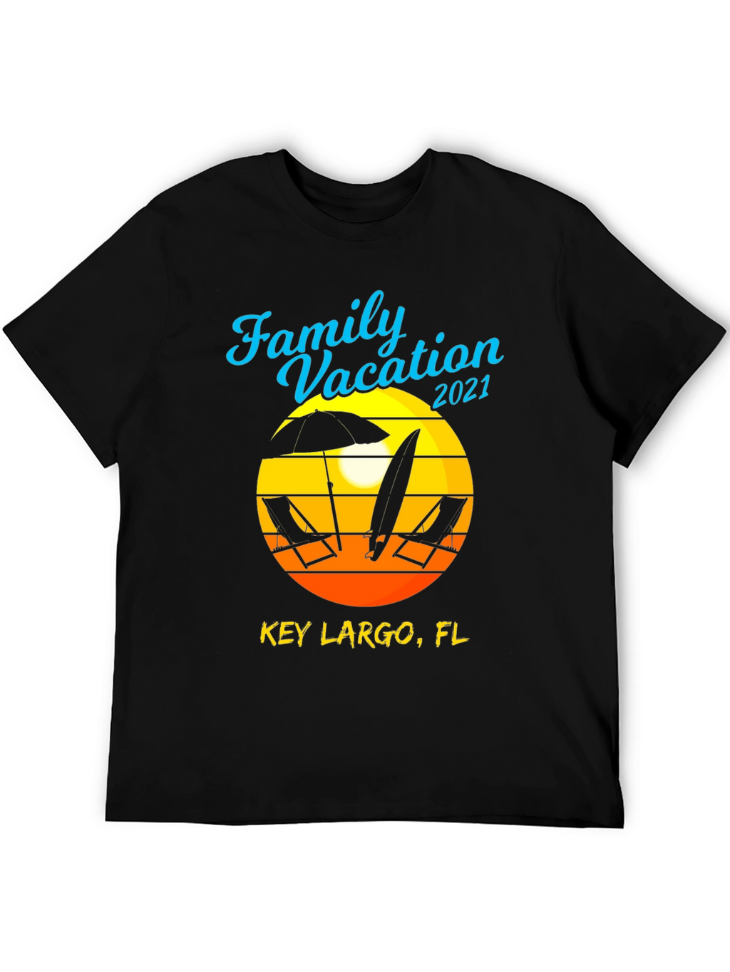 Family Vacation 2021 Key Largo FL T-Shirt