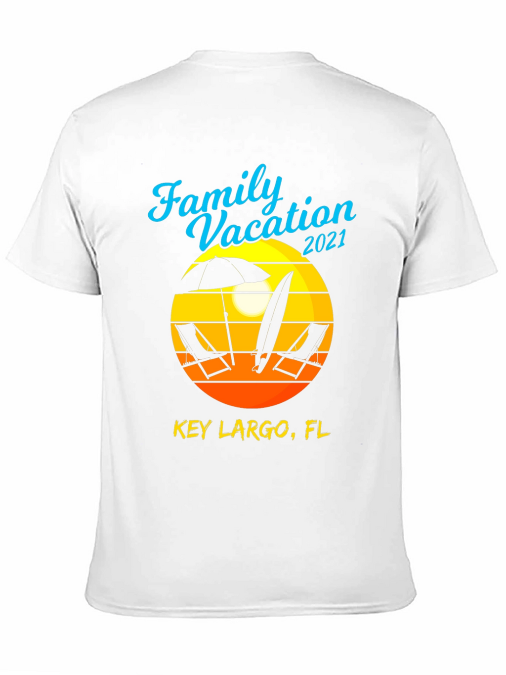 Family Vacation 2021 Key Largo FL T-Shirt