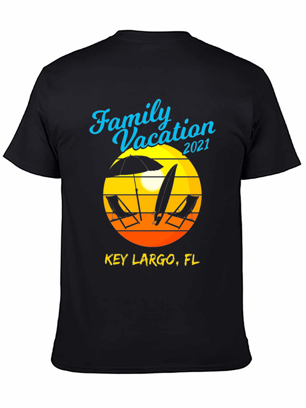 Family Vacation 2021 Key Largo FL T-Shirt