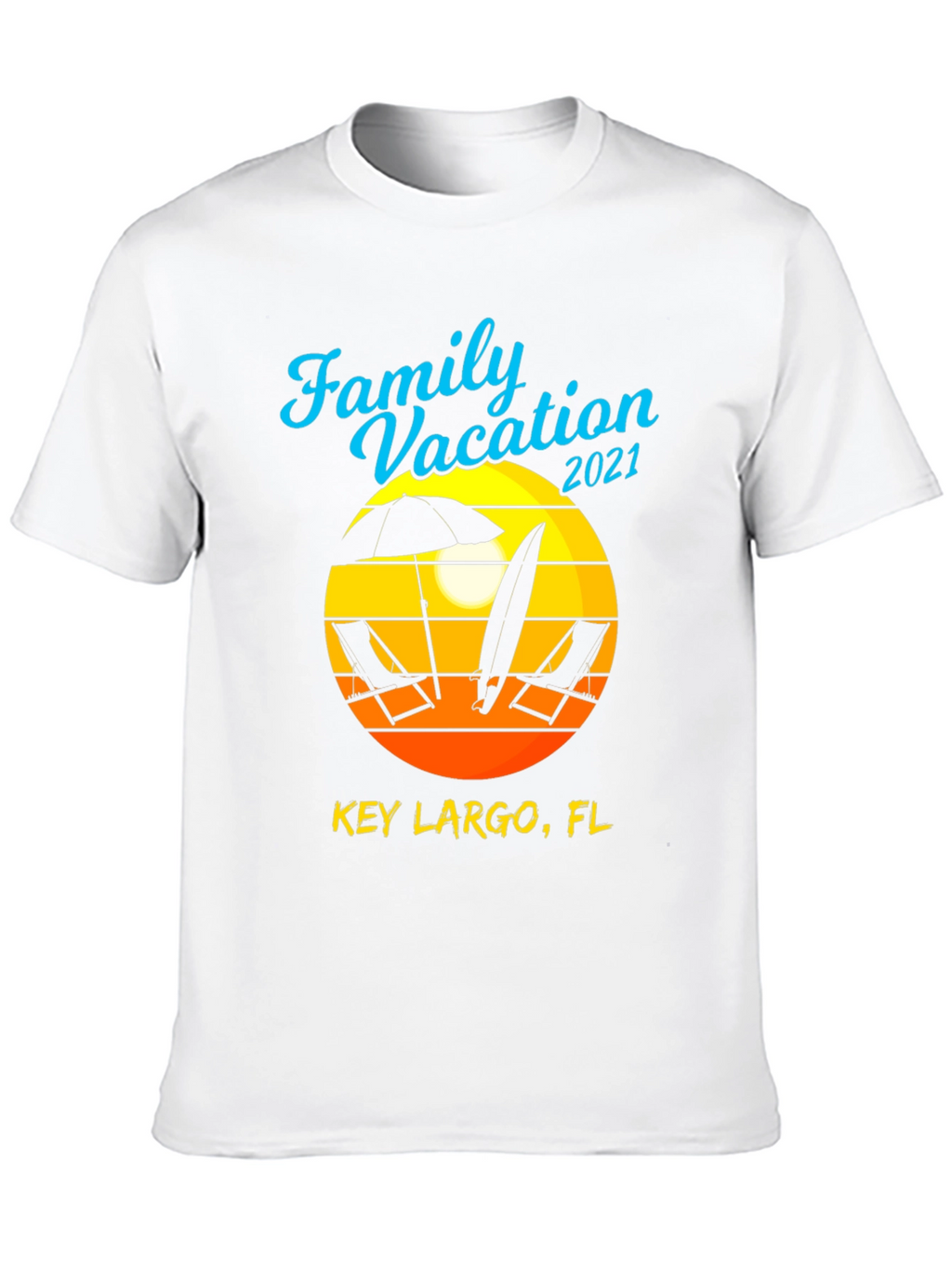Family Vacation 2021 Key Largo FL T-Shirt