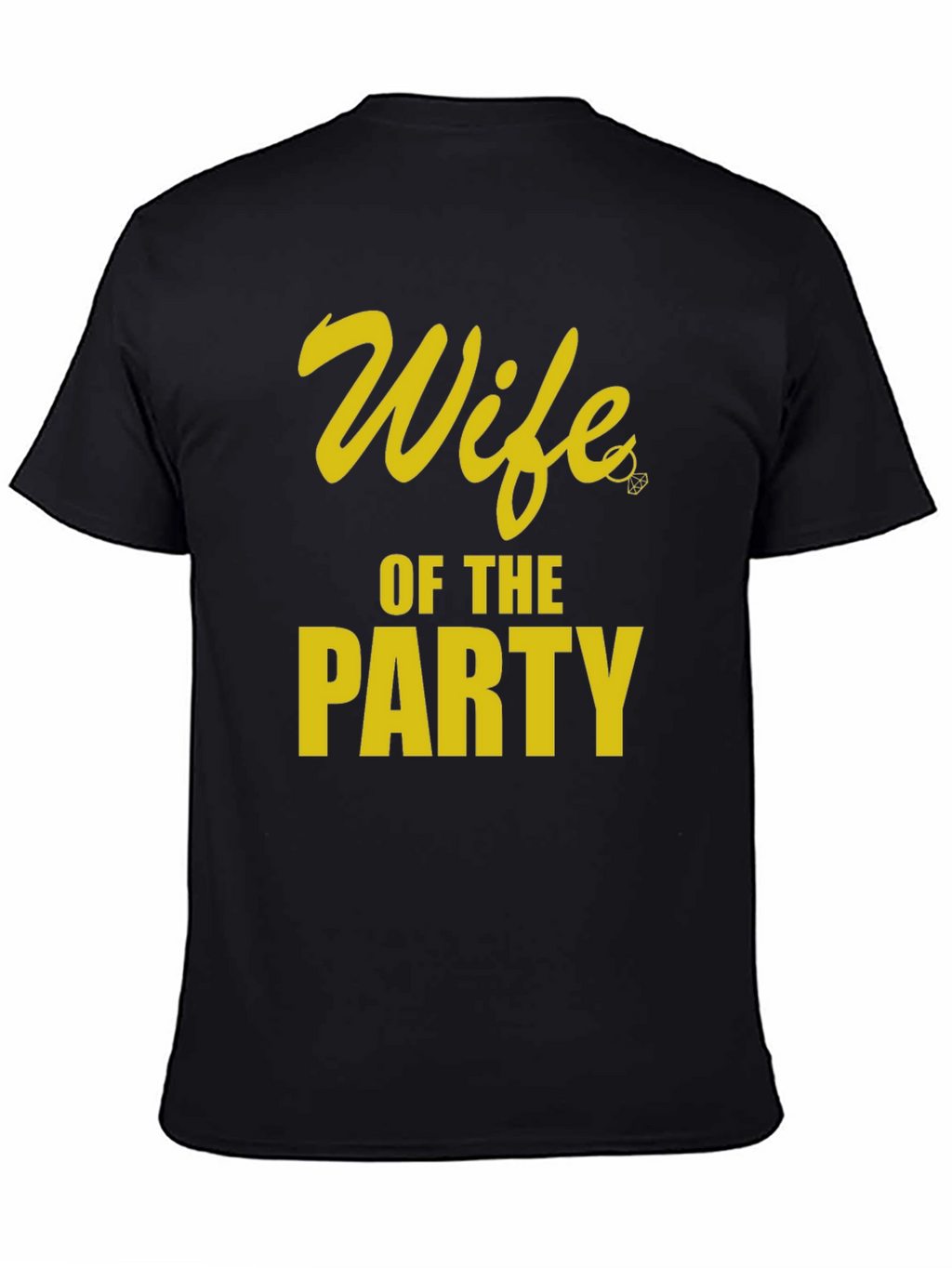 Wife of the Party Graphic Tee - Black