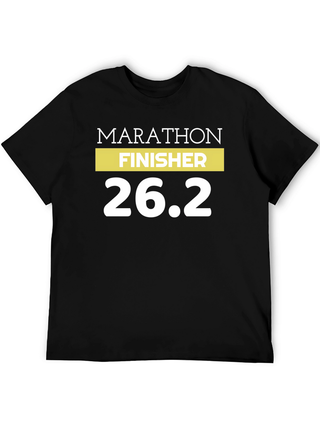 Marathon Finisher 26.2 Black T-Shirt