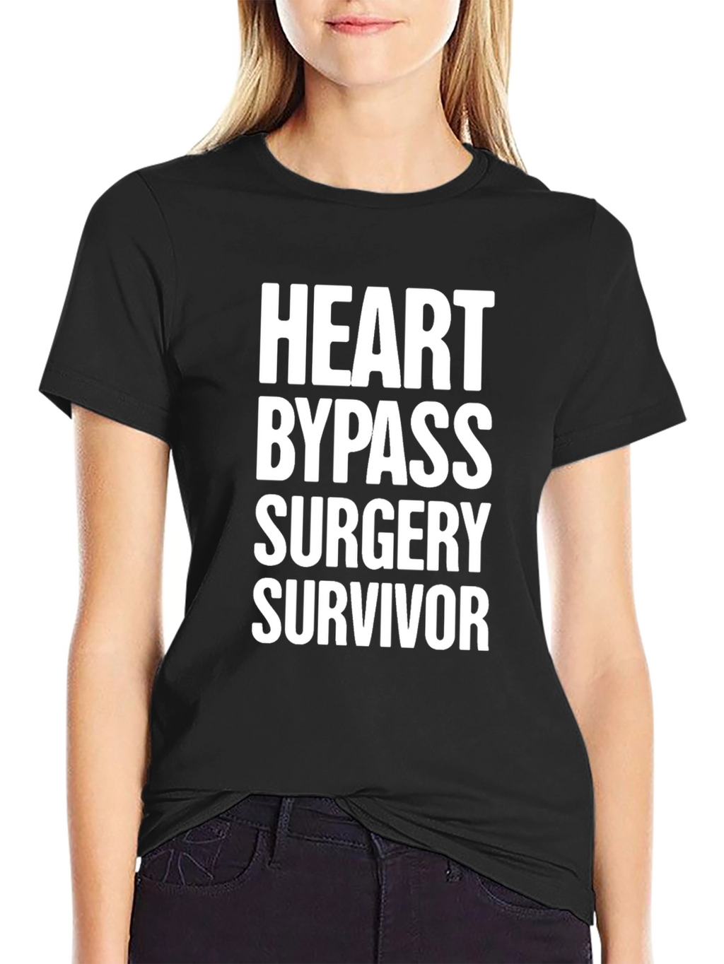 Heart Bypass Surgery Survivor Graphic Tee