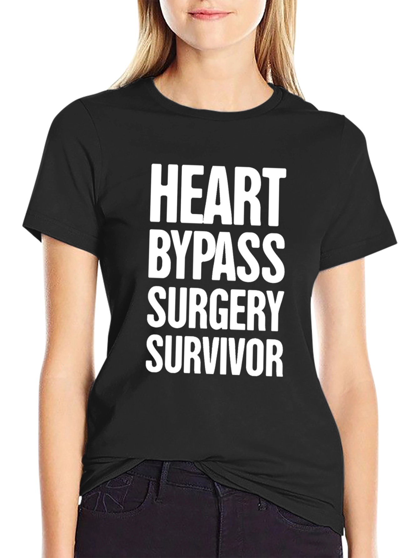 Heart Bypass Surgery Survivor Graphic Tee