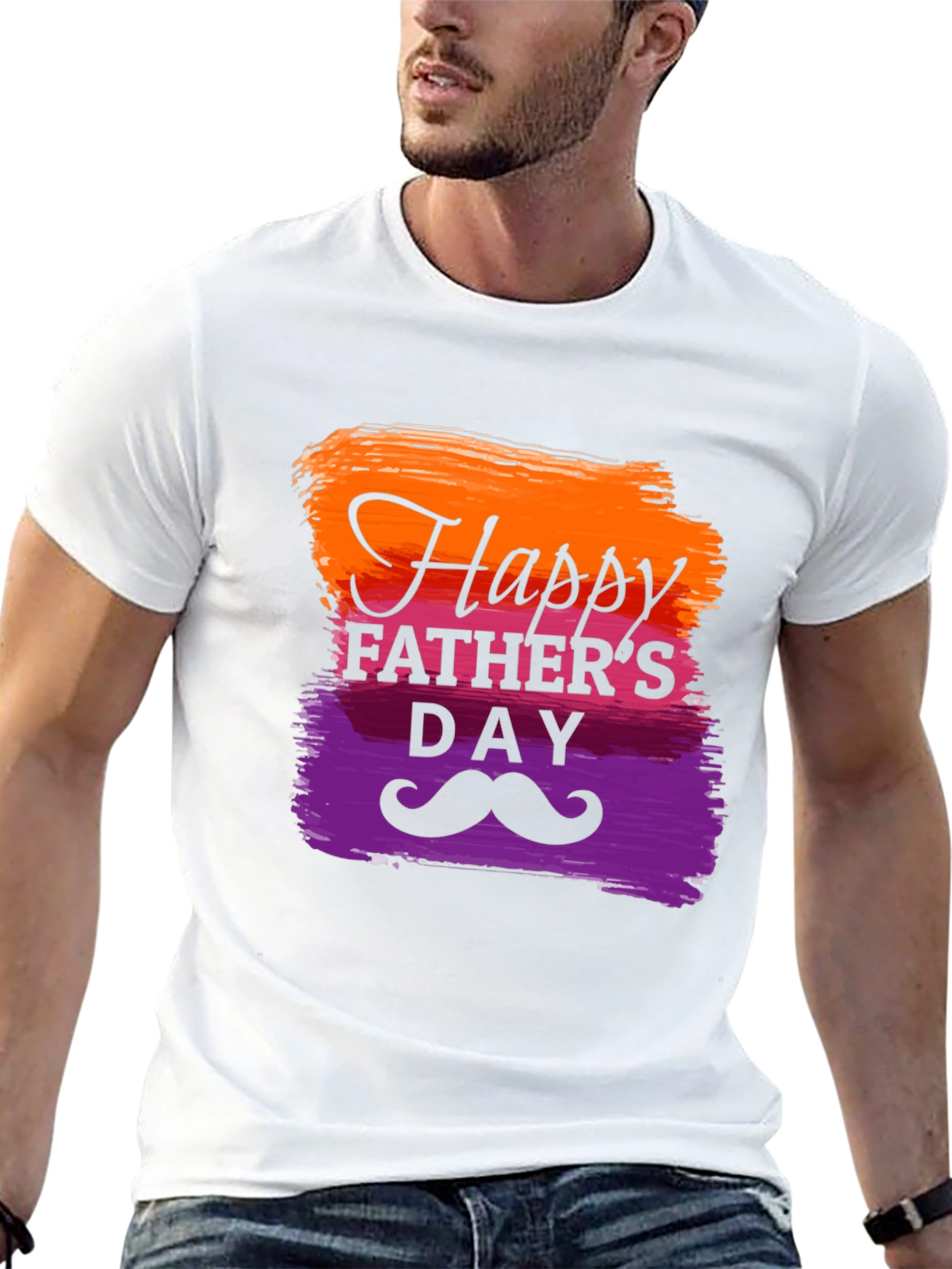 Happy Fathers Day T-Shirt - Stylish Dad Apparel
