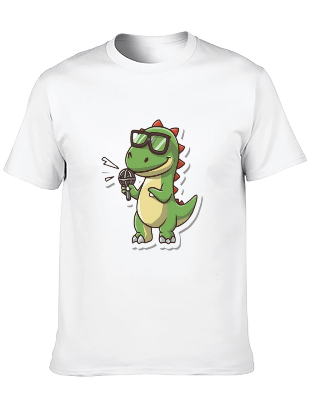 Dino Singer Black T-Shirt