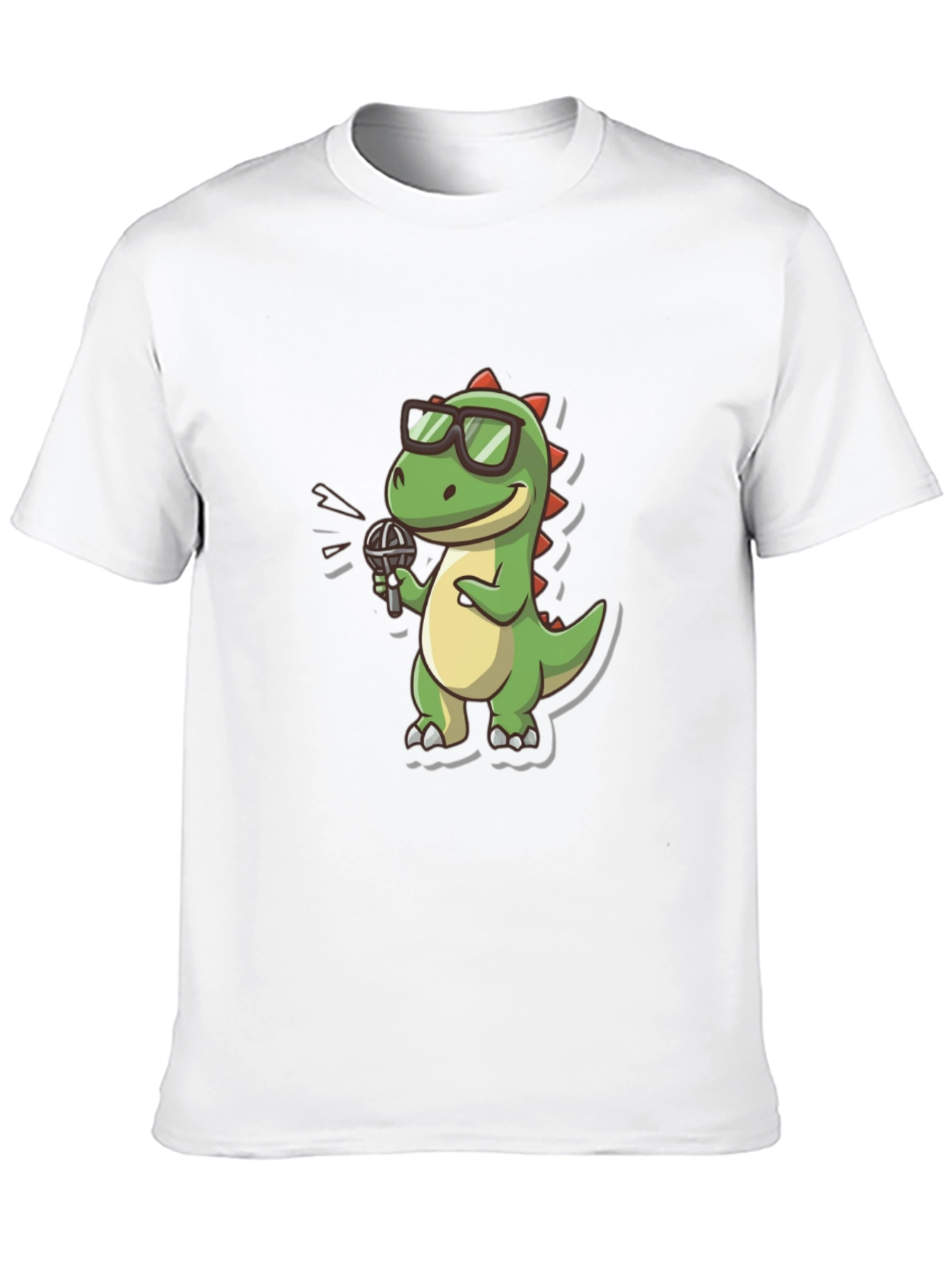 Dino Singer Black T-Shirt