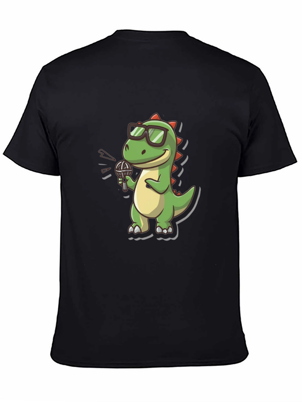 Dino Singer Black T-Shirt