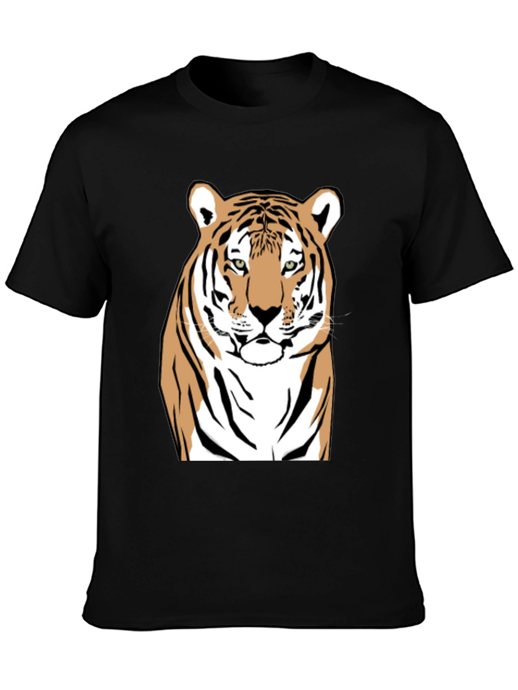 Tiger Graphic Tee - Bold Animal Print T-Shirt