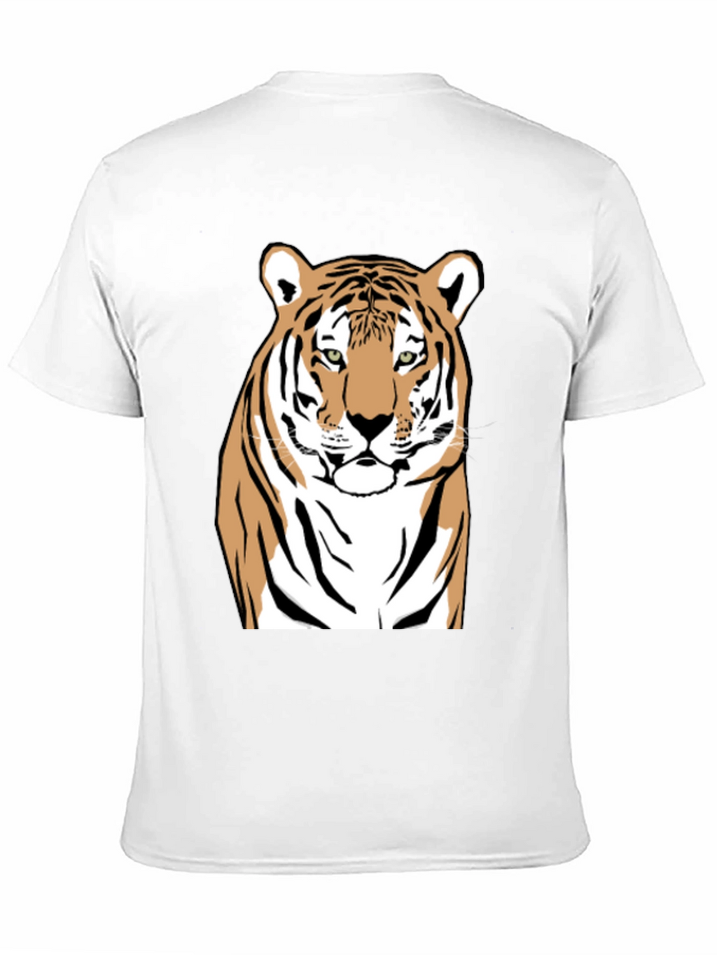 Tiger Graphic Tee - Bold Animal Print T-Shirt