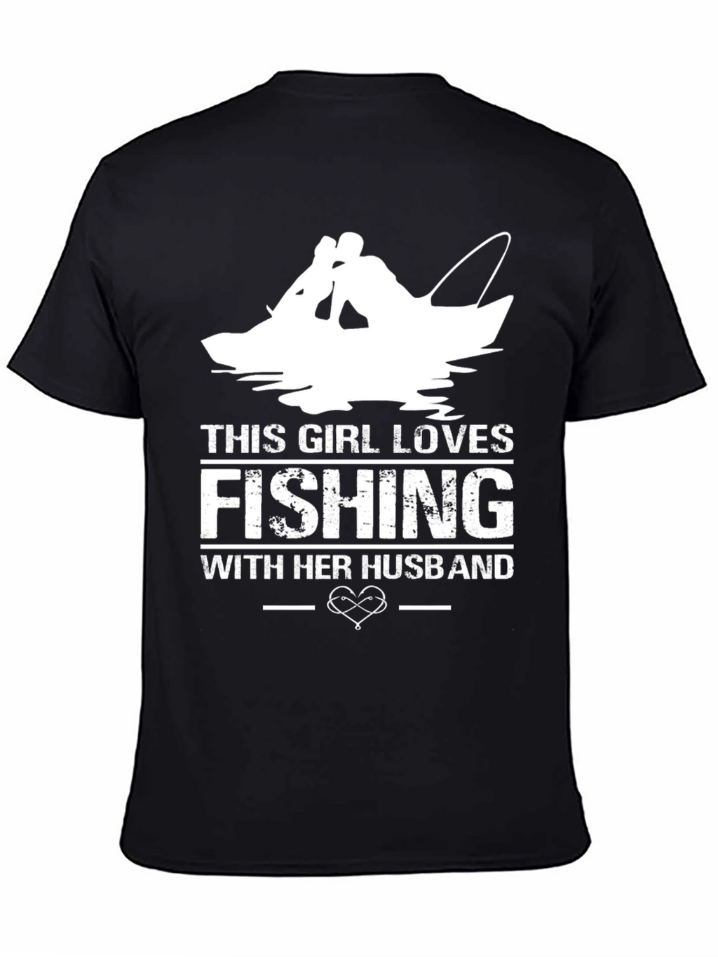 Fishing with Husband Graphic Tee
