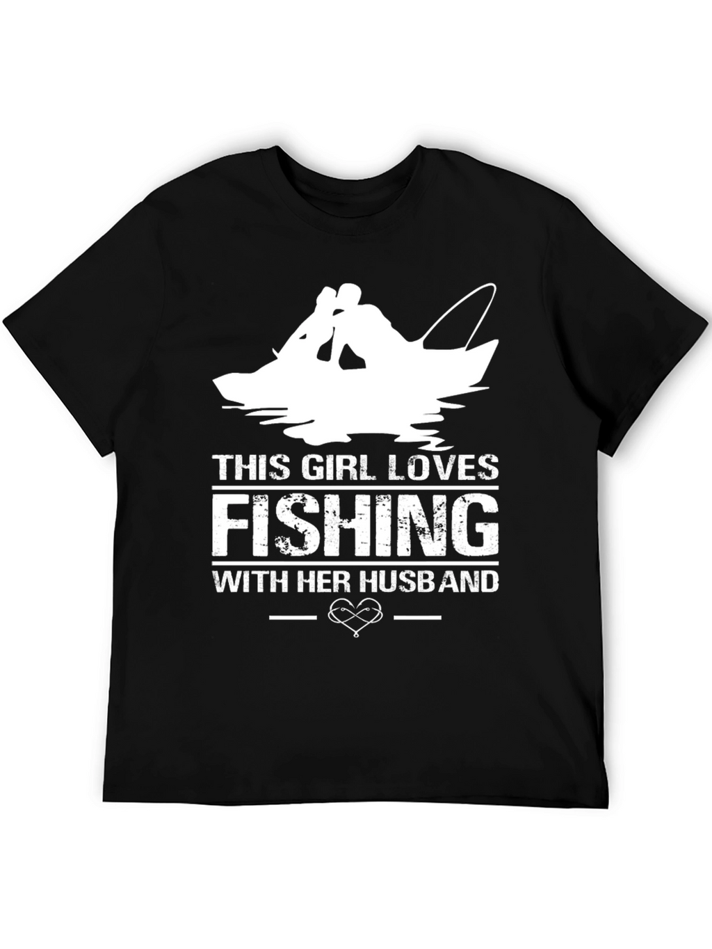 Fishing with Husband Graphic Tee