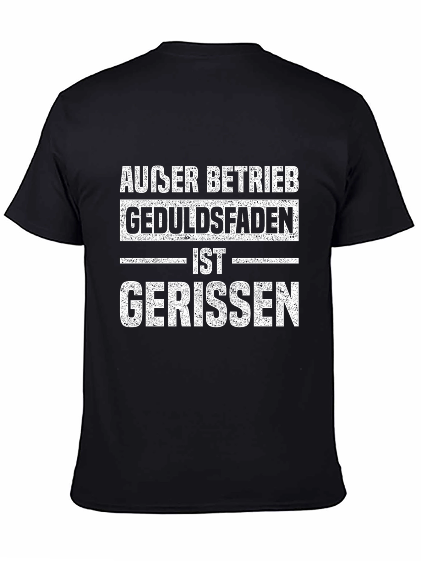 Außer Betrieb Geduldsfaden T-Shirt
