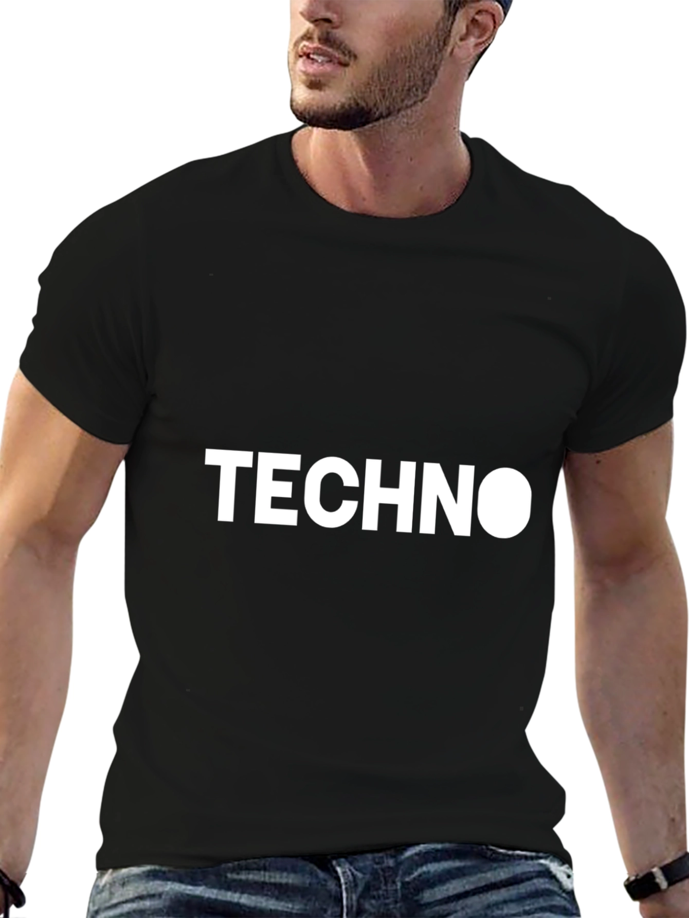 Techno T-Shirt - Bold Graphic Tee