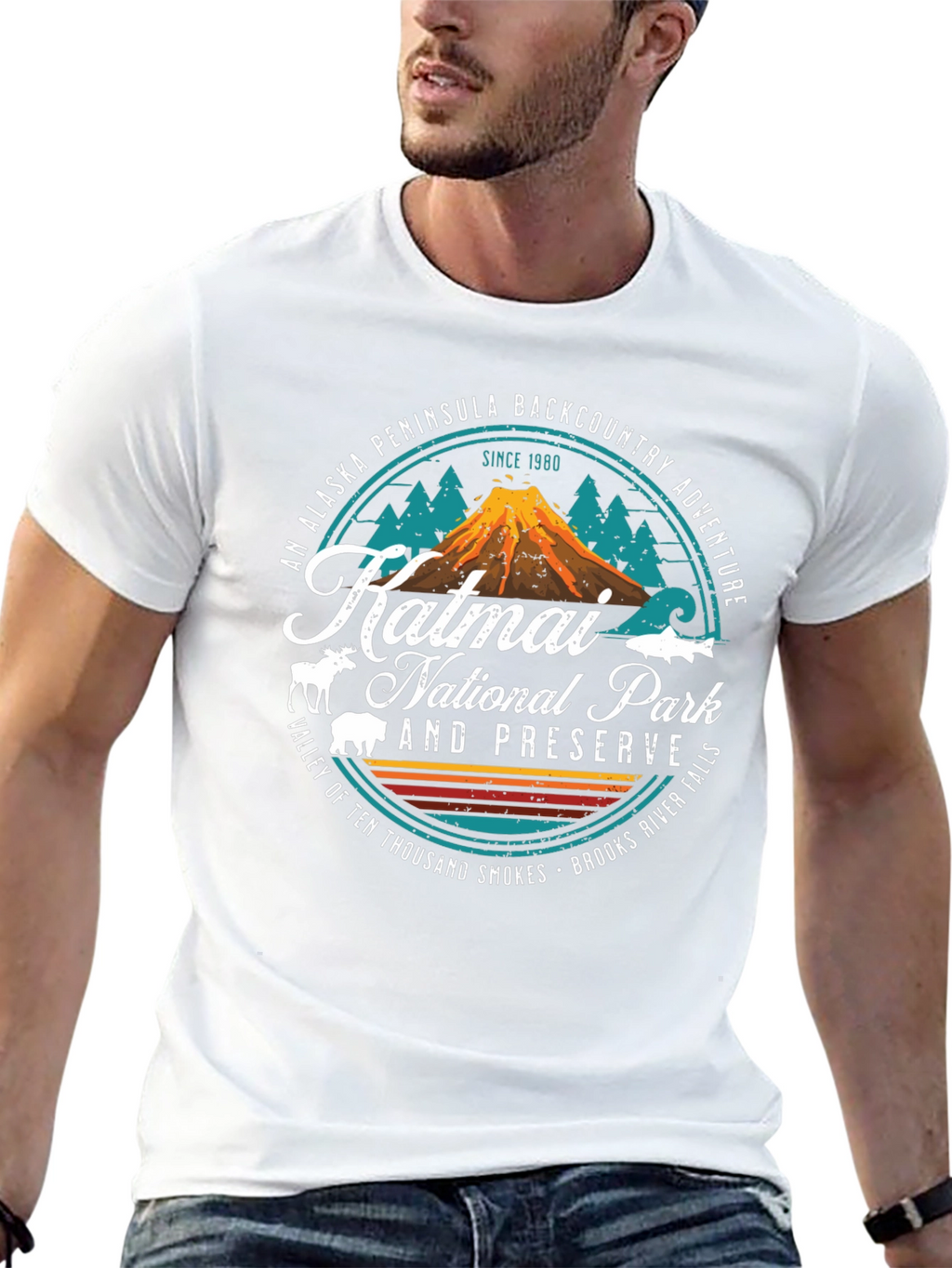 Katmai National Park Adventure T-Shirt