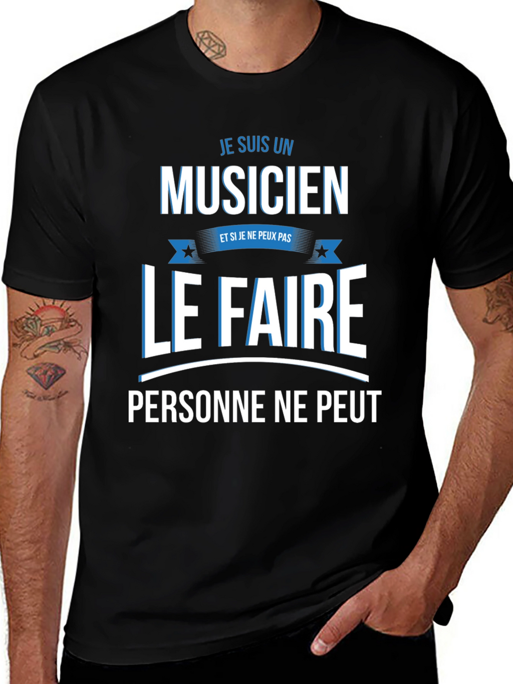 Musician T-Shirt - French Humor Tee