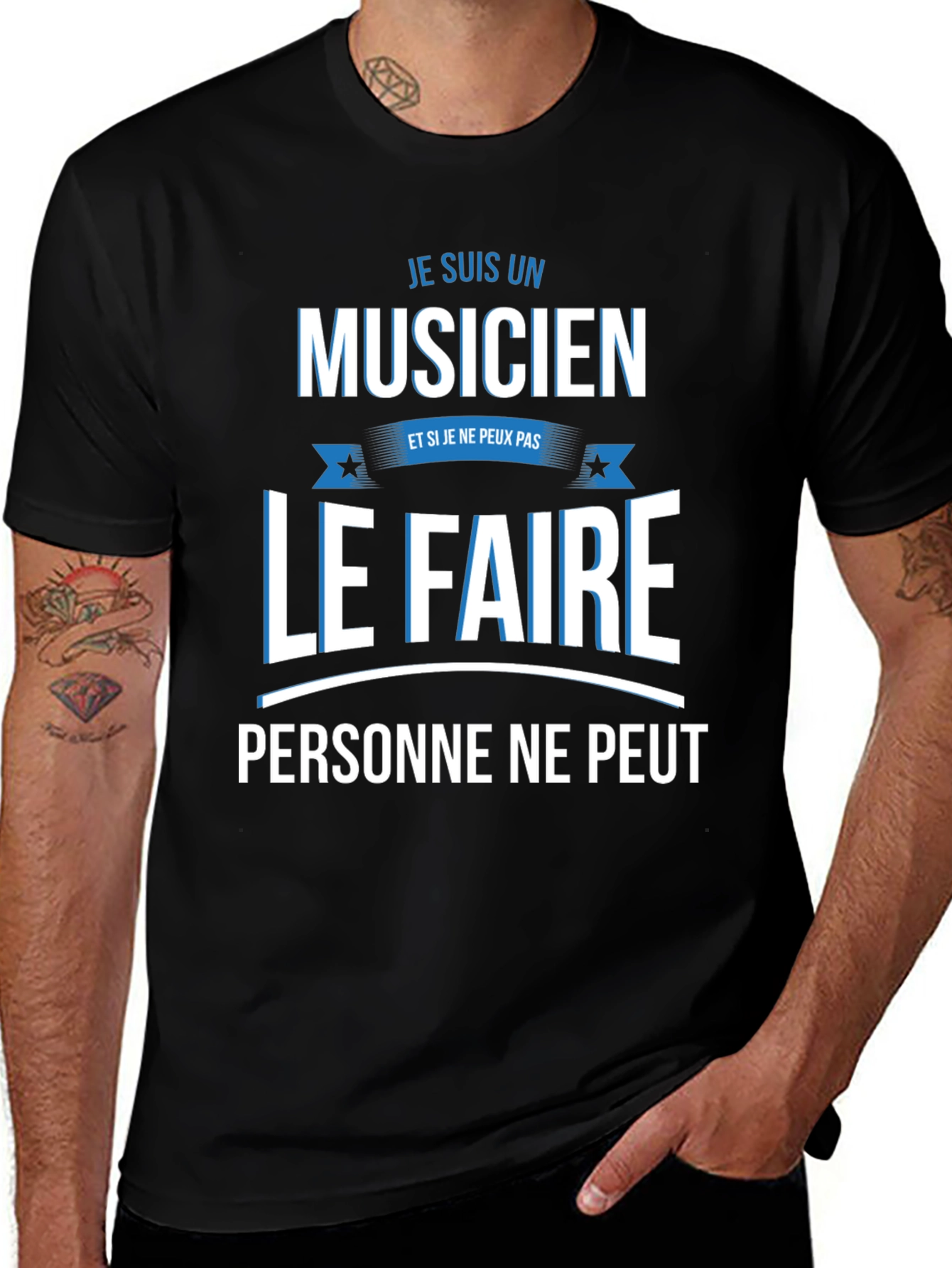 Musician T-Shirt - French Humor Tee