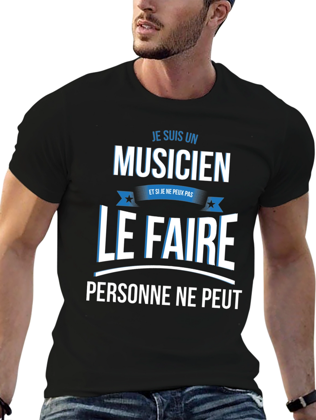 Musician T-Shirt - French Humor Tee