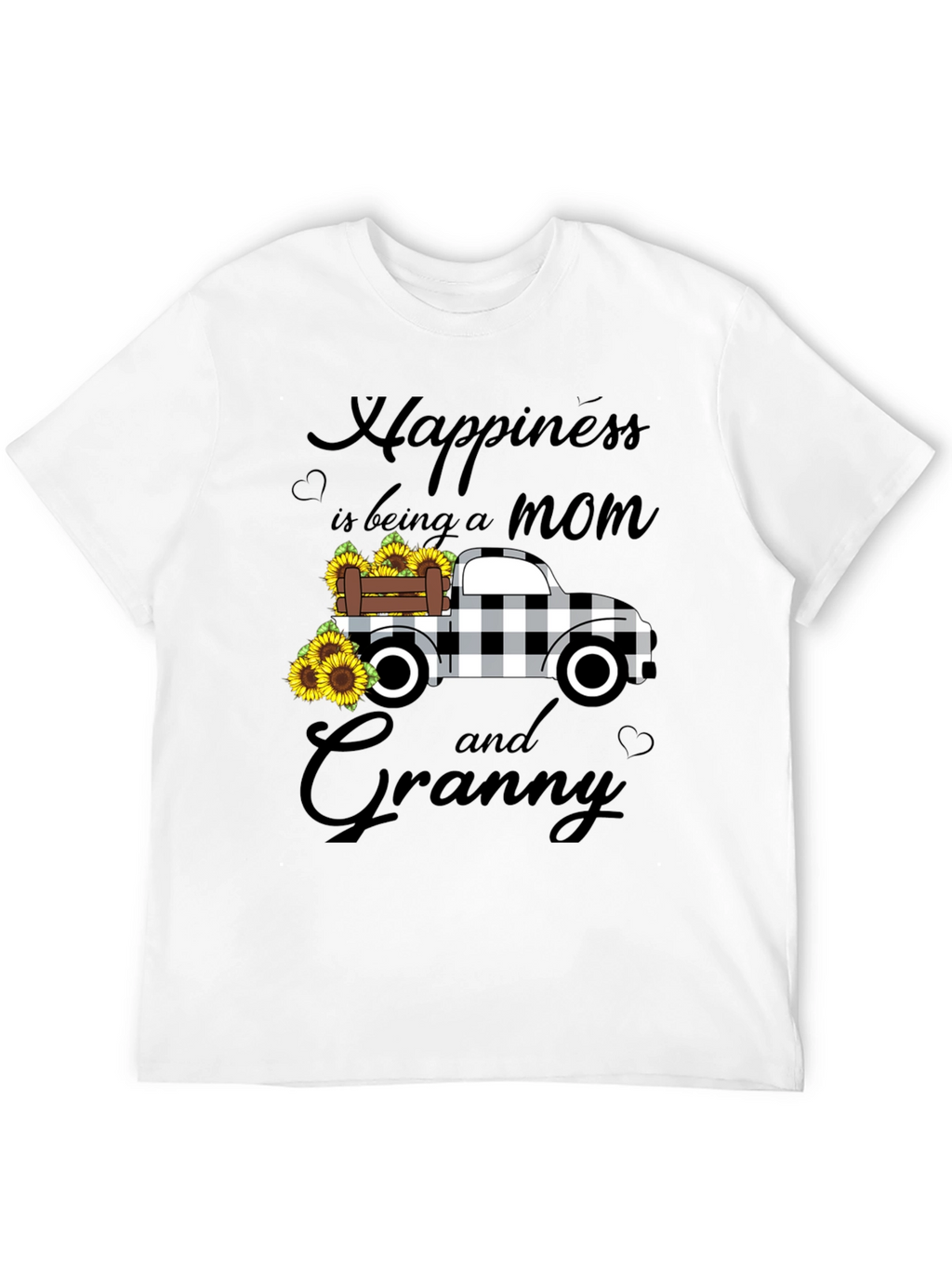 Mom & Granny Sunflower Truck T-Shirt