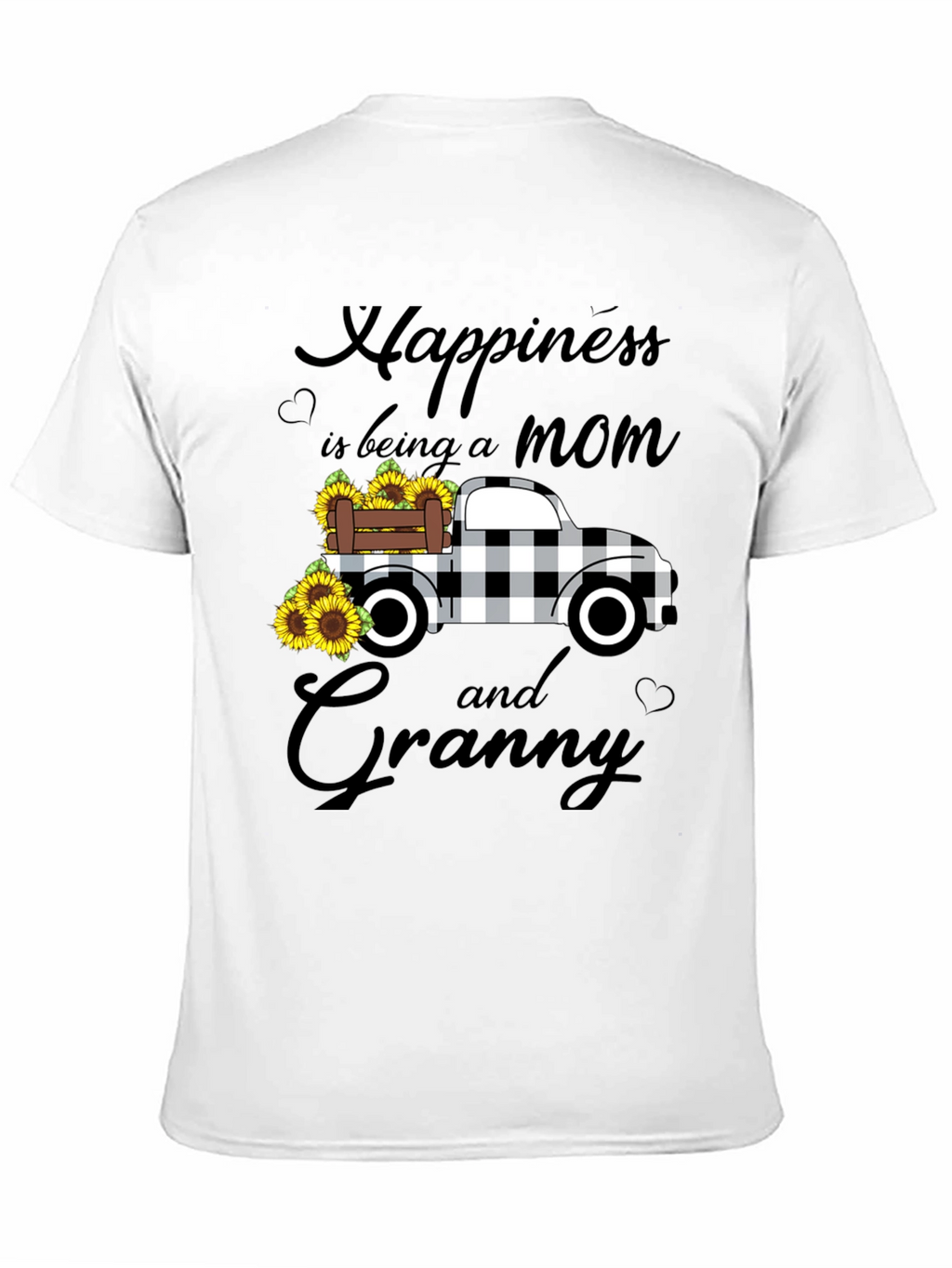 Mom & Granny Sunflower Truck T-Shirt
