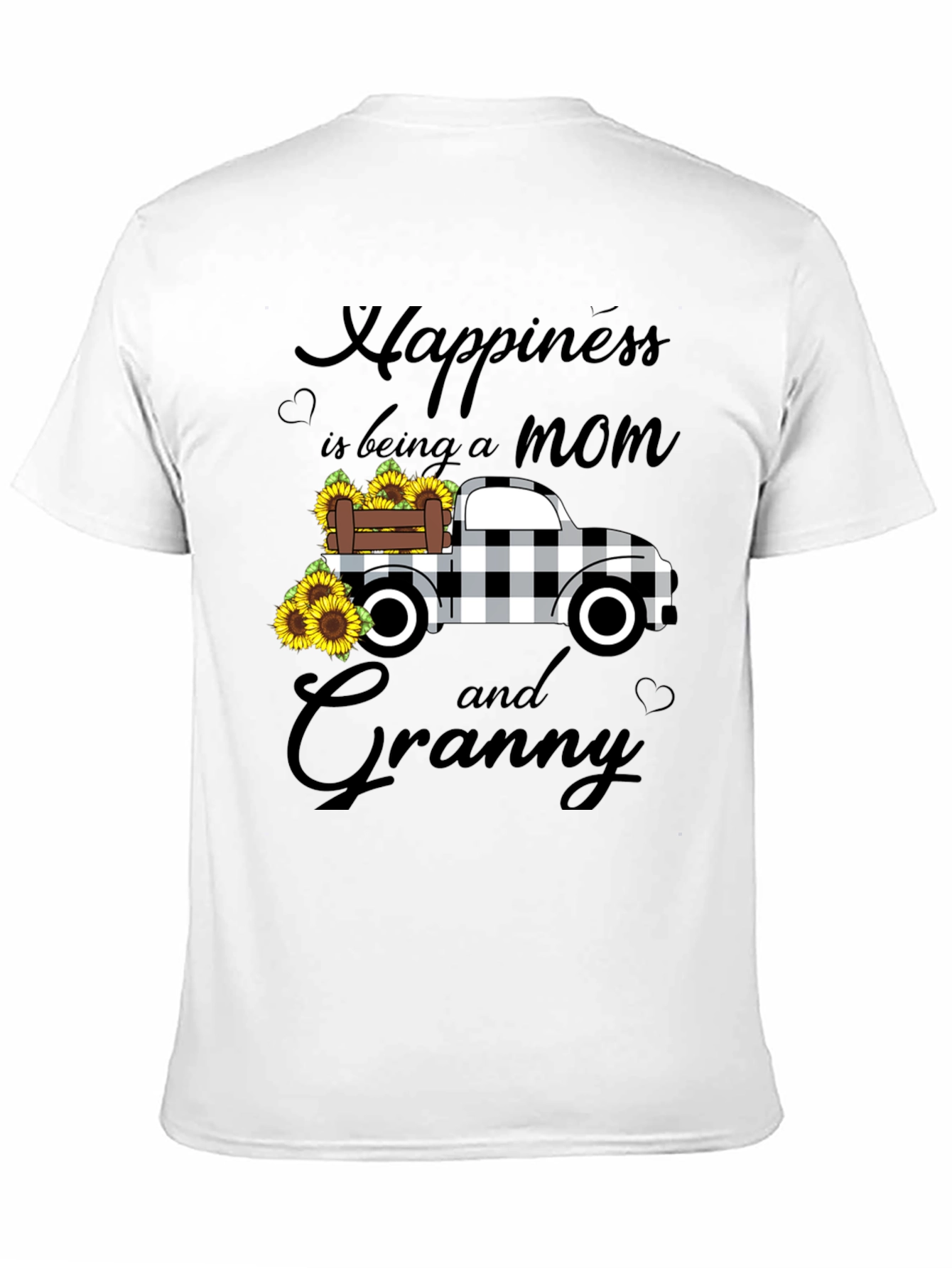 Mom & Granny Sunflower Truck T-Shirt