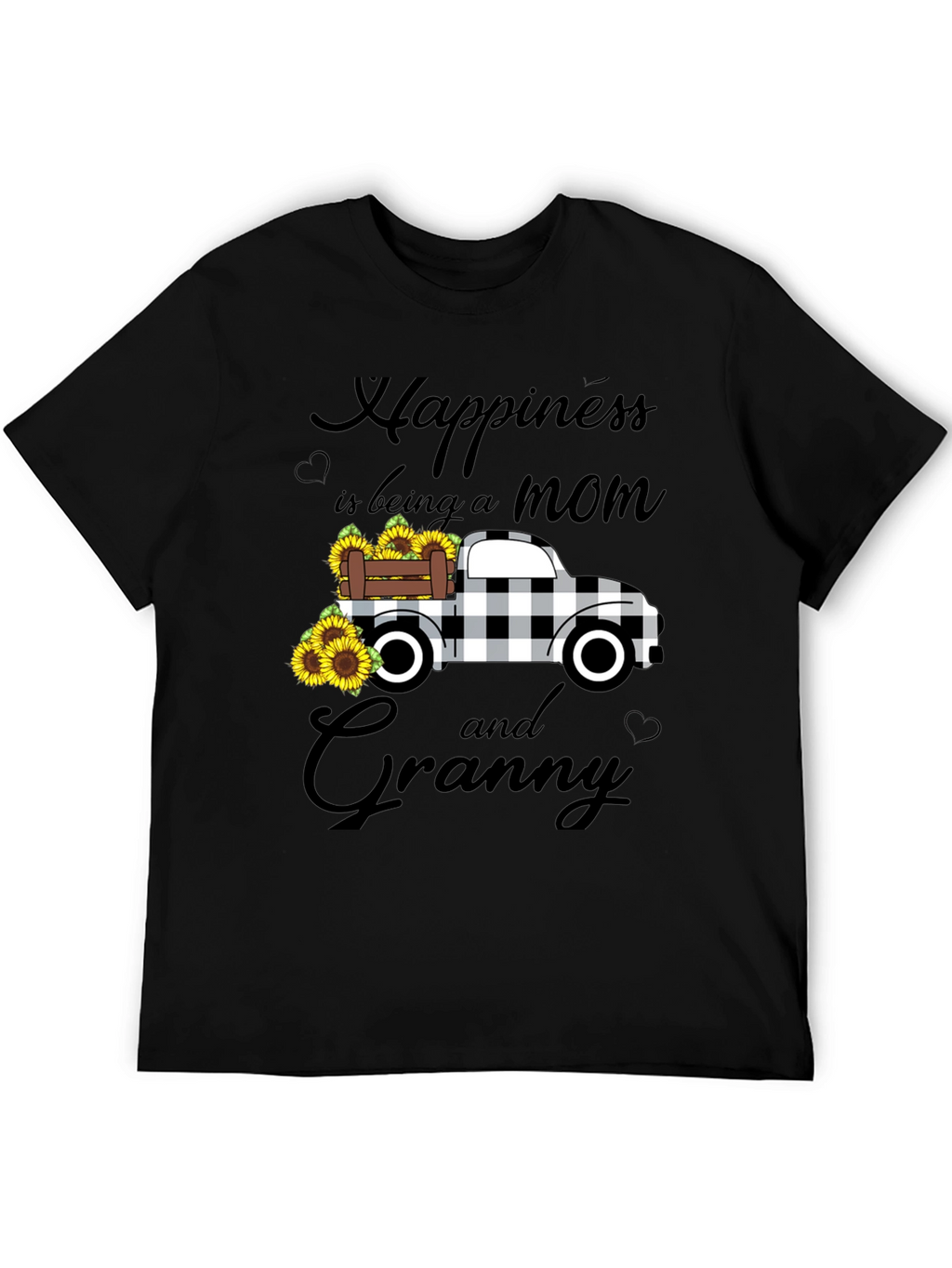Mom & Granny Sunflower Truck T-Shirt