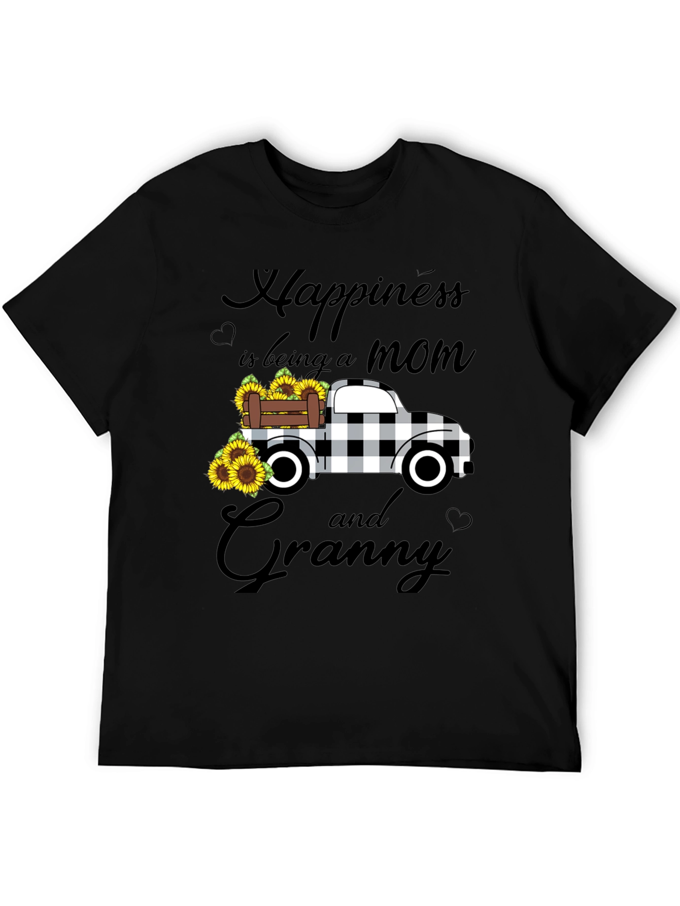 Mom & Granny Sunflower Truck T-Shirt