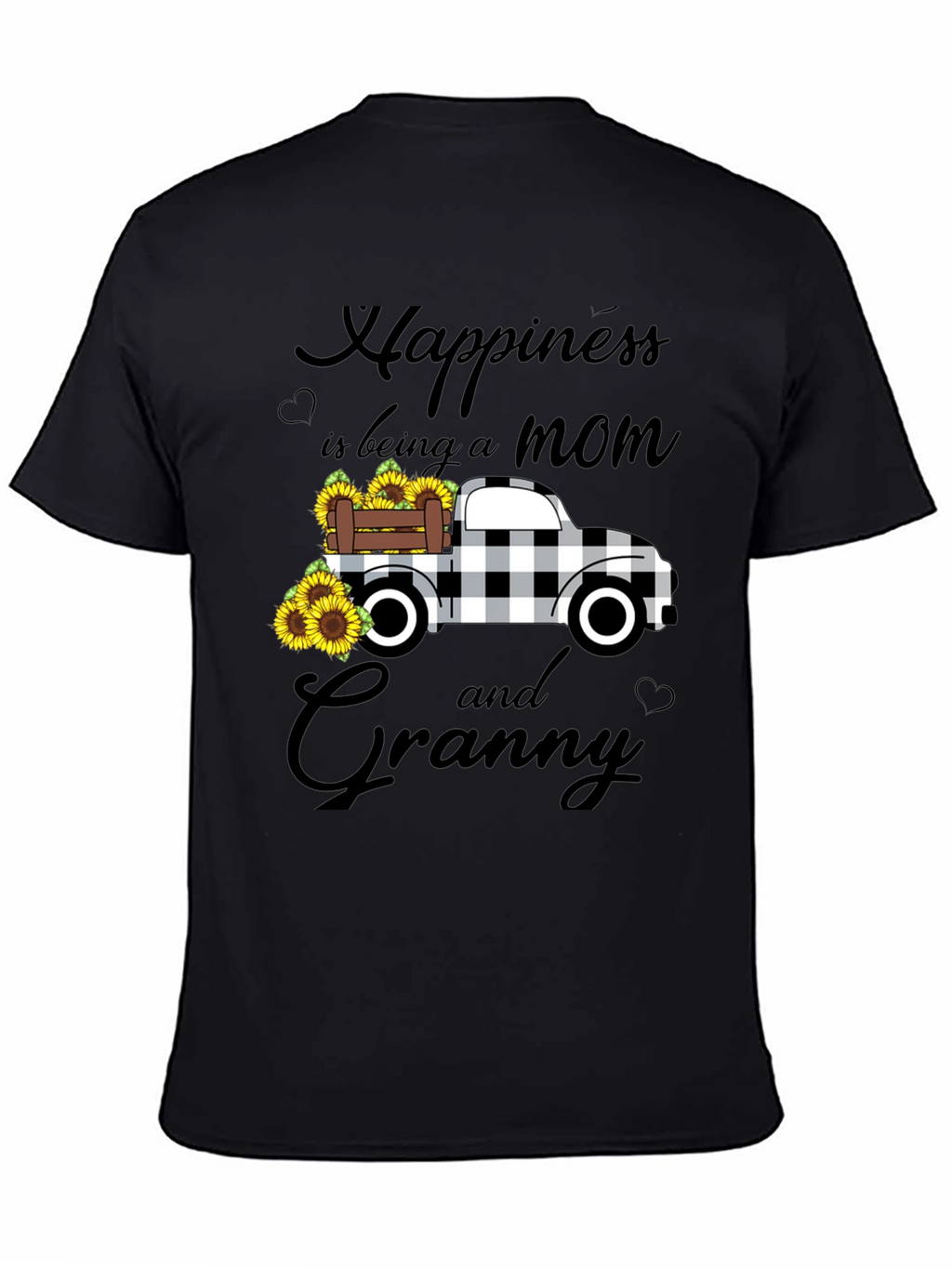 Mom & Granny Sunflower Truck T-Shirt
