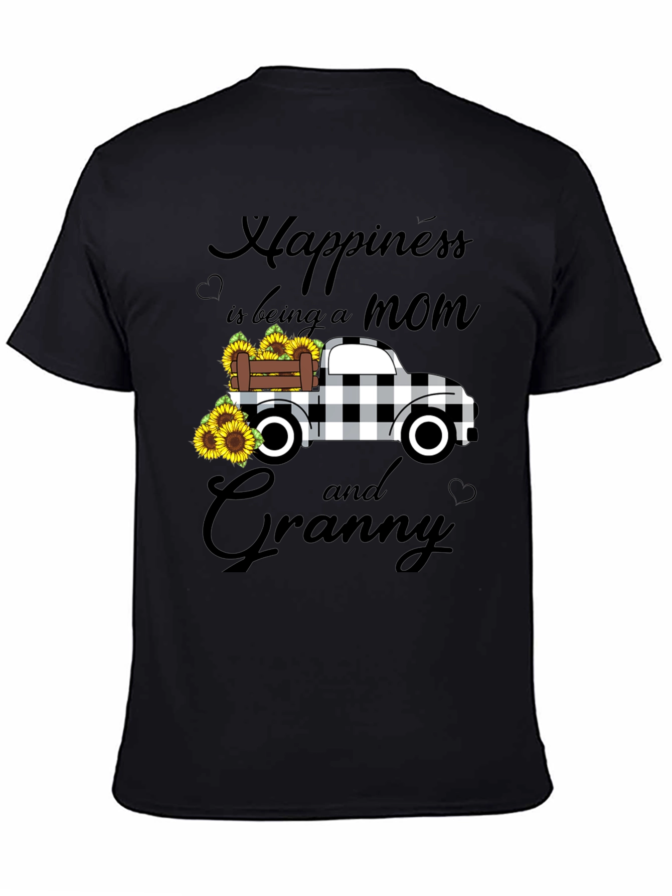 Mom & Granny Sunflower Truck T-Shirt