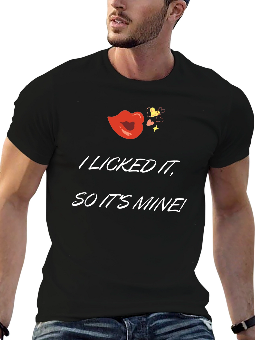 I Licked It T-Shirt - Funny Novelty Tee