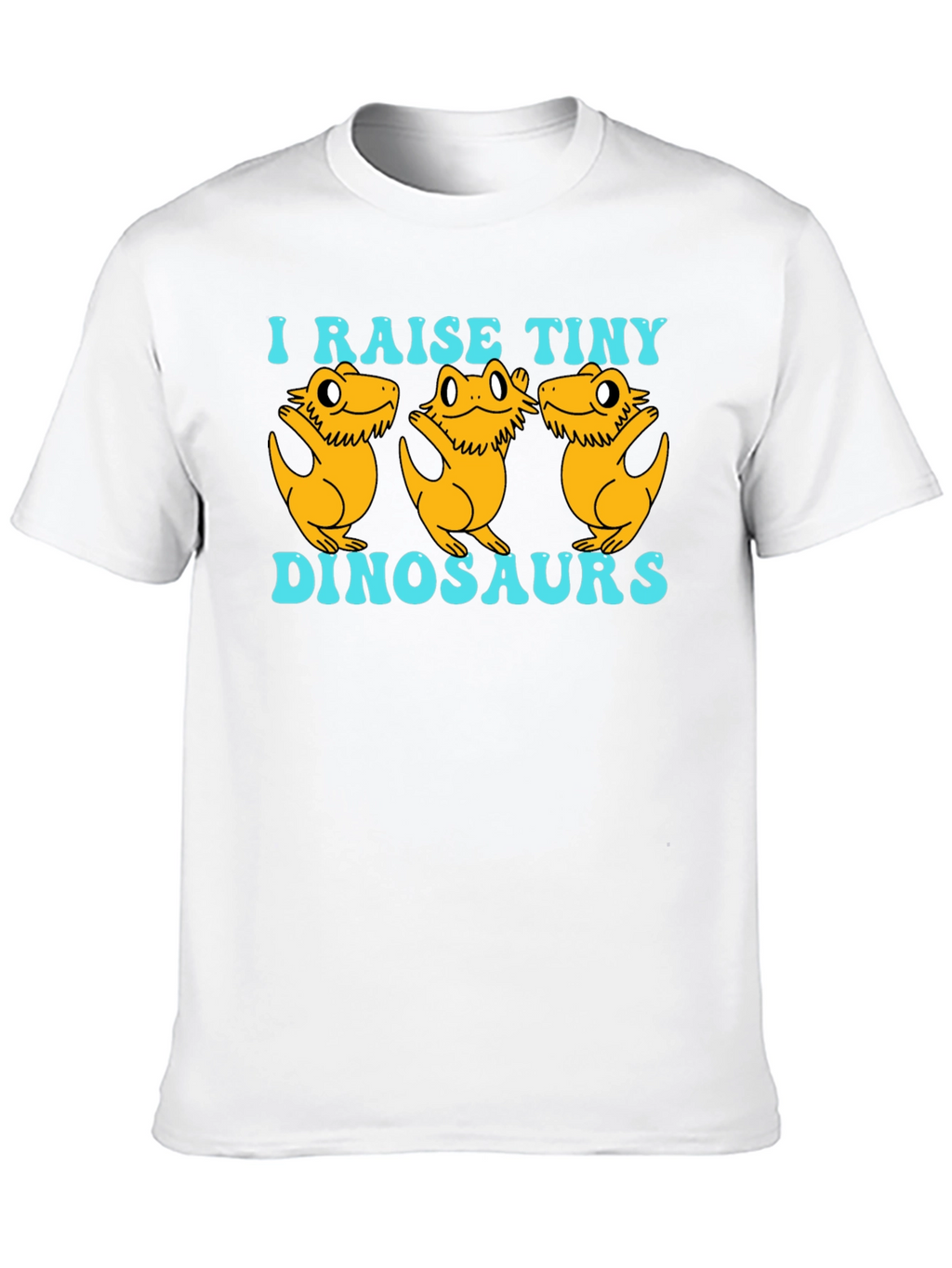 I Raise Tiny Dinosaurs T-Shirt - Reptile Lover Tee