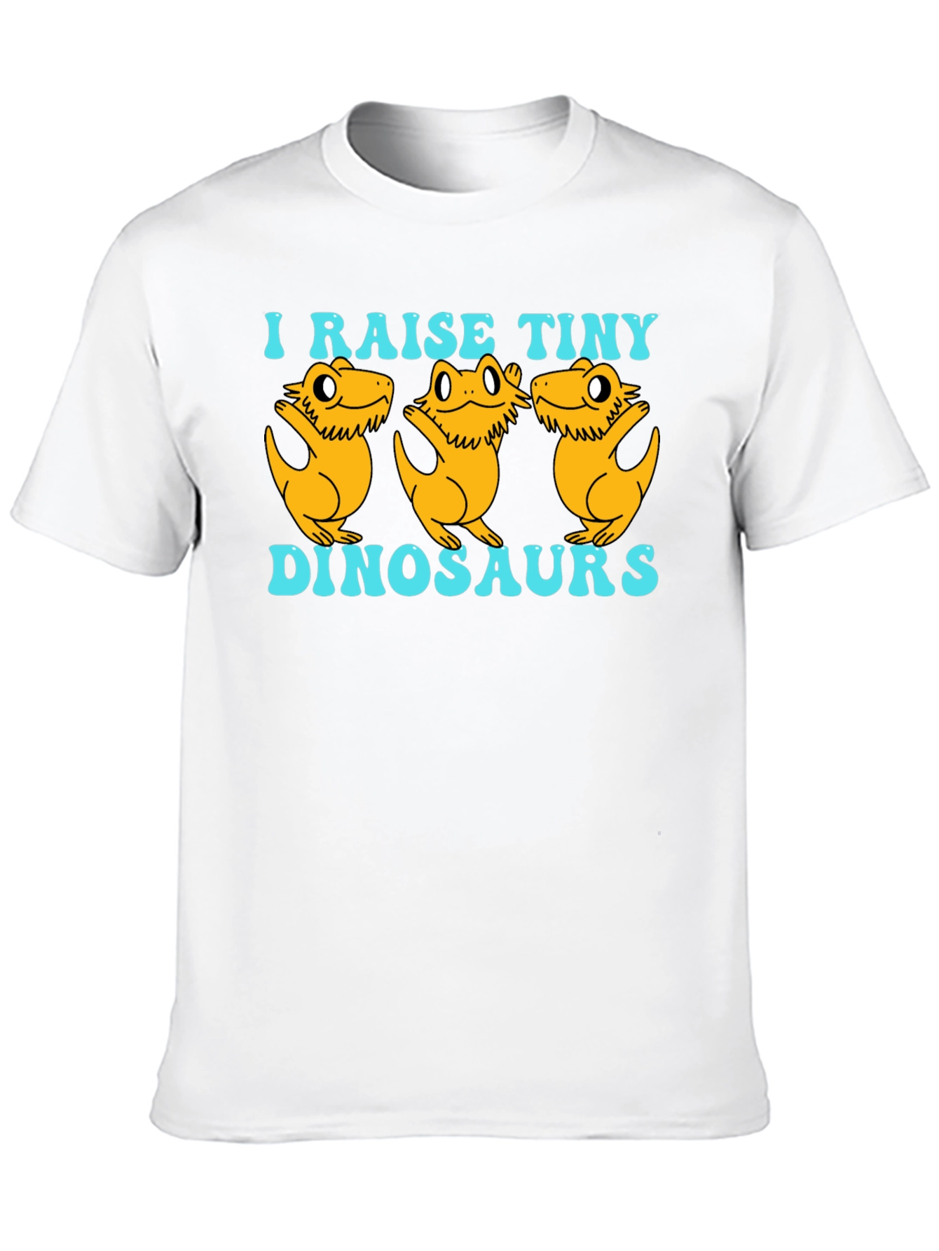 I Raise Tiny Dinosaurs T-Shirt - Reptile Lover Tee