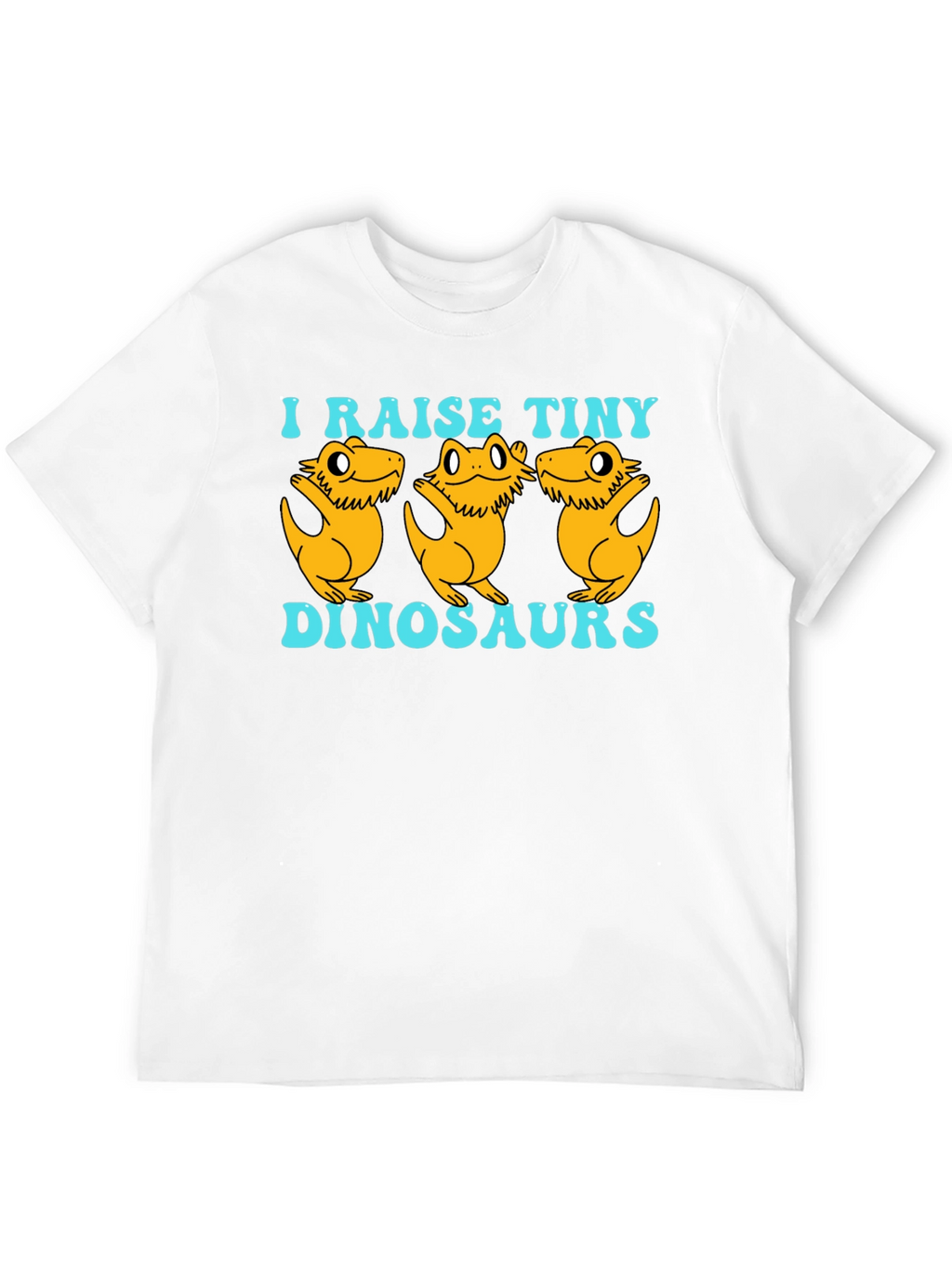 I Raise Tiny Dinosaurs T-Shirt - Reptile Lover Tee
