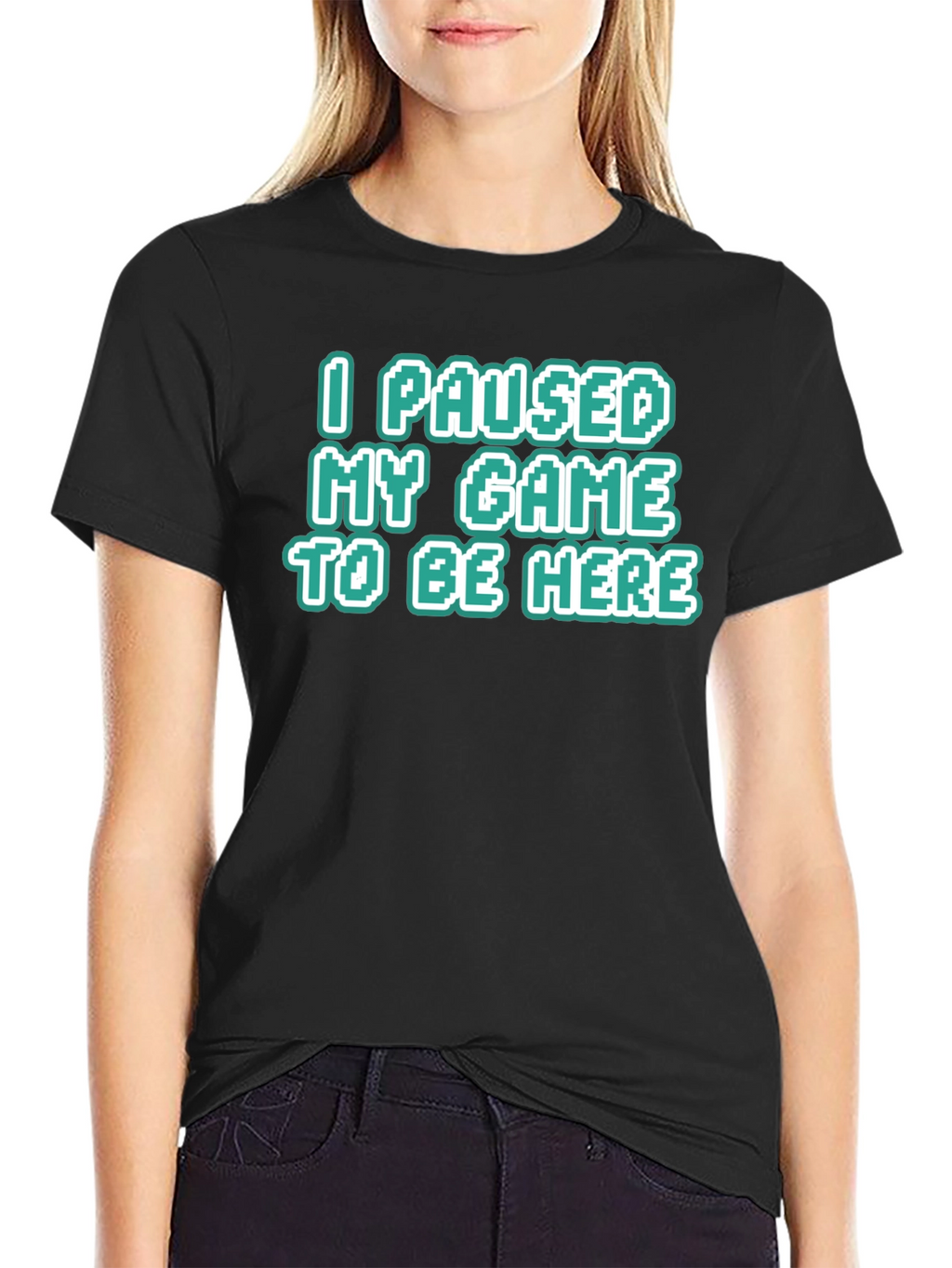 Gamer Tee: I Paused My Game To Be Here