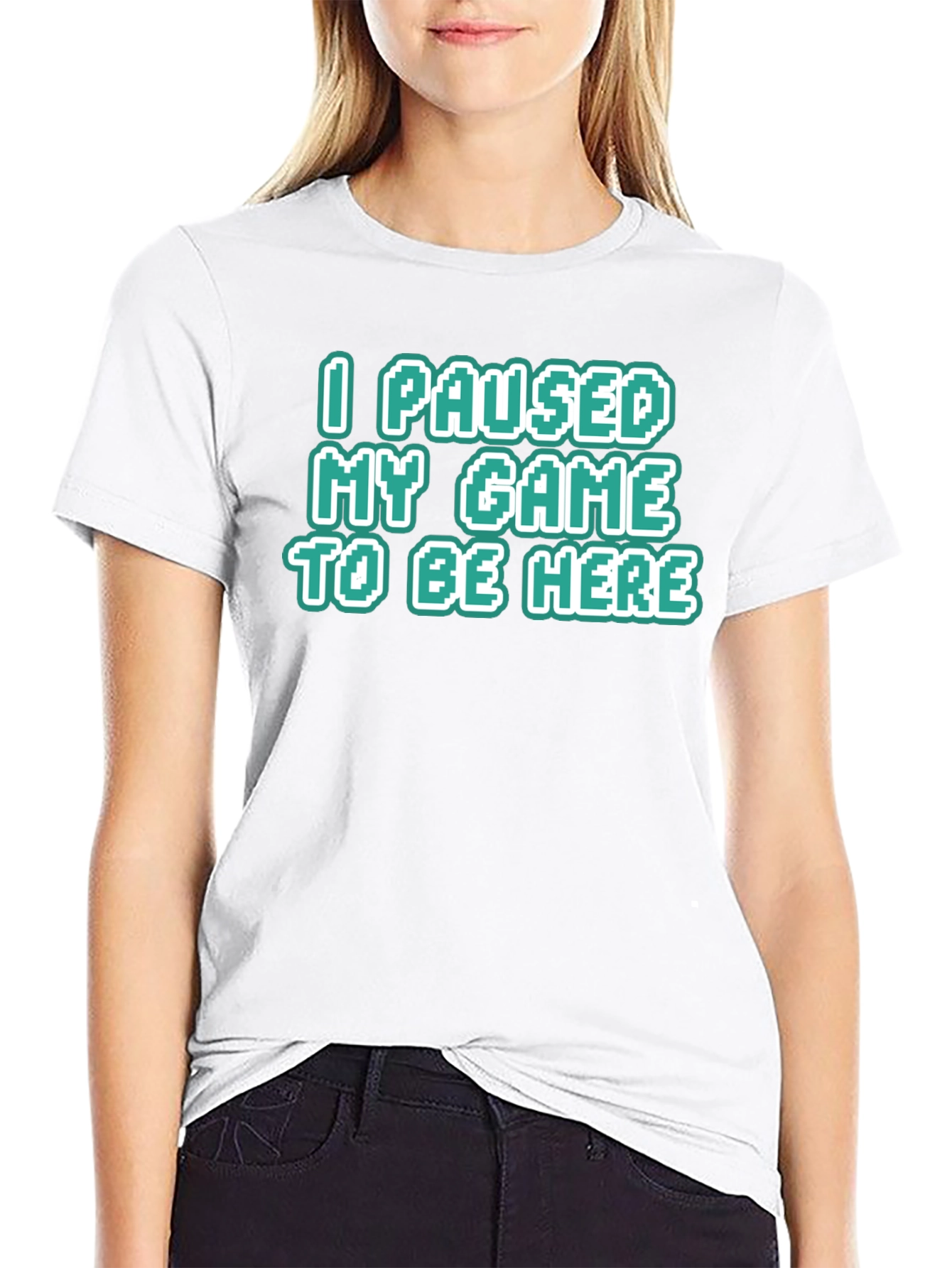 Gamer Tee: I Paused My Game To Be Here