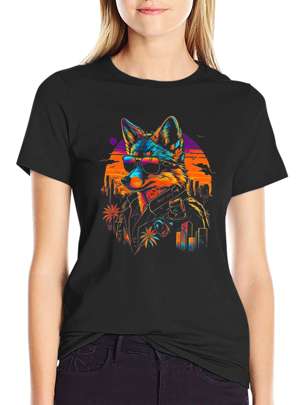Retro Fox T-Shirt - Urban Style