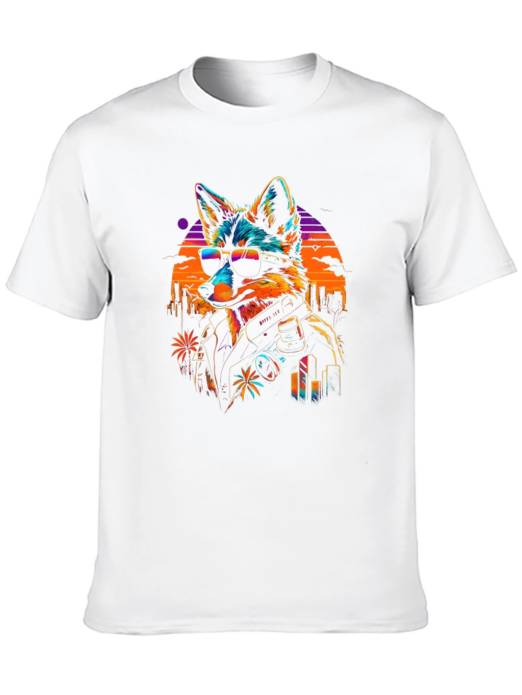 Retro Fox T-Shirt - Urban Style