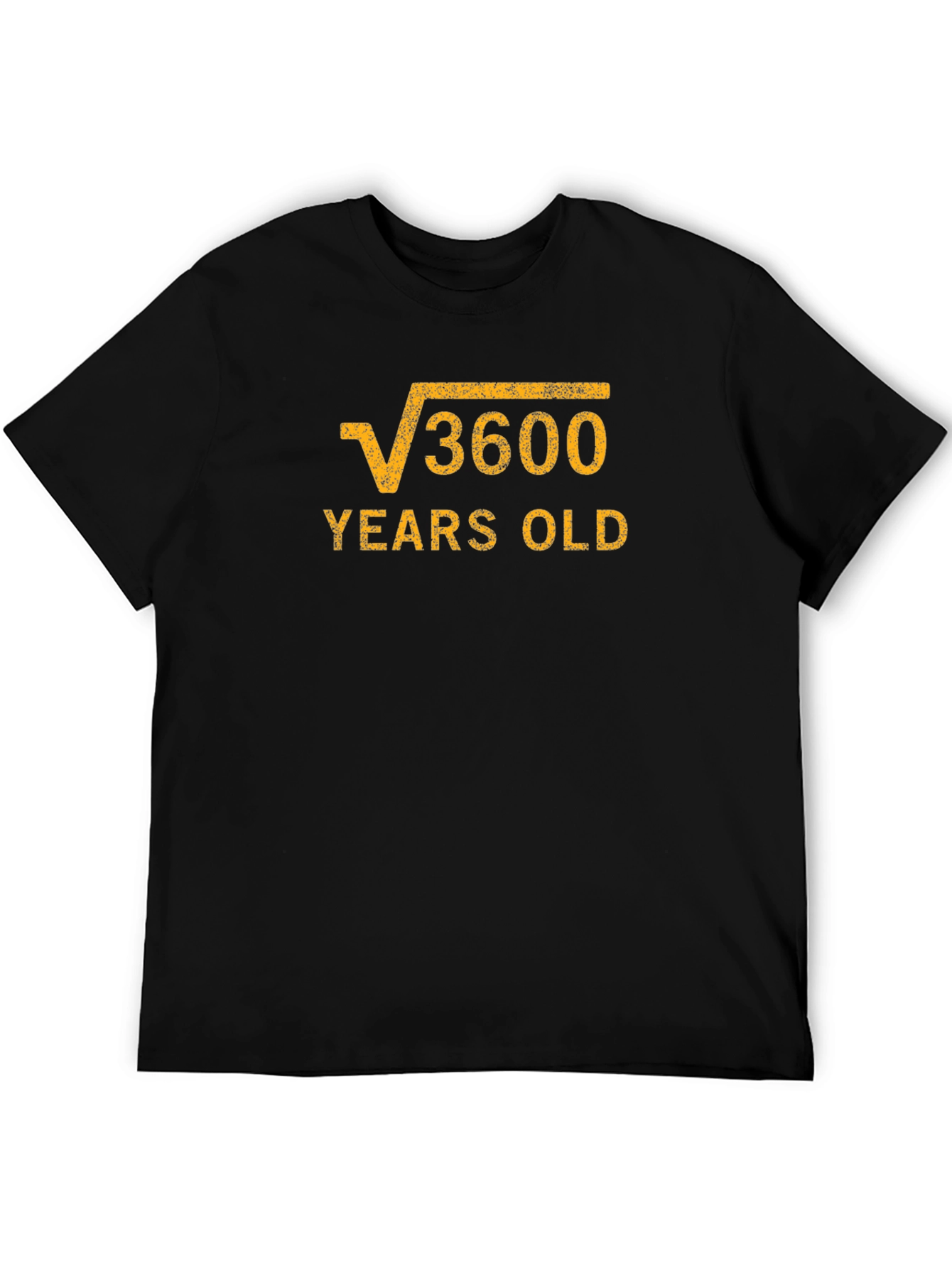 Funny 60th Birthday T-Shirt - Square Root of 3600