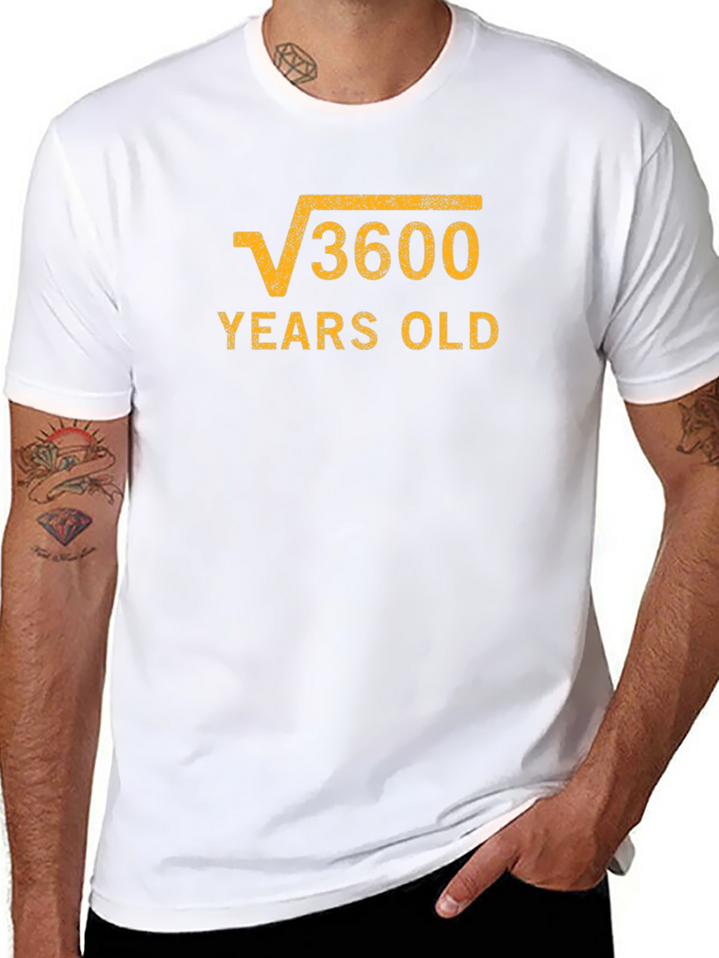 Funny 60th Birthday T-Shirt - Square Root of 3600