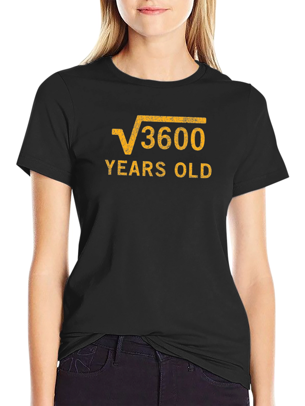Funny 60th Birthday T-Shirt - Square Root of 3600