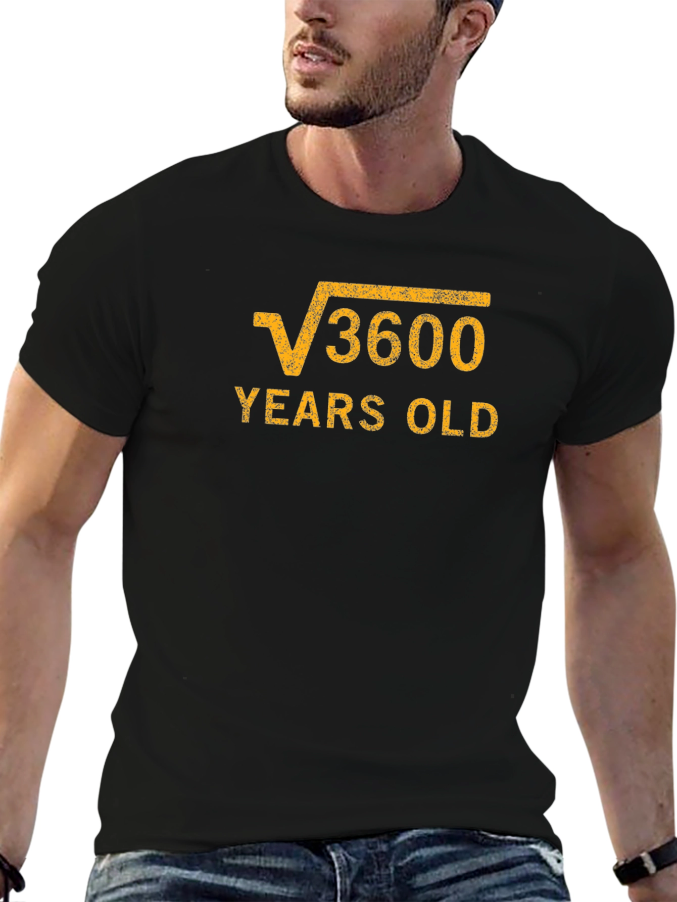 Funny 60th Birthday T-Shirt - Square Root of 3600