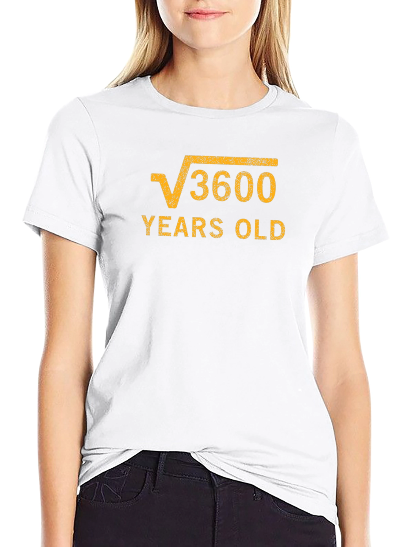 Funny 60th Birthday T-Shirt - Square Root of 3600