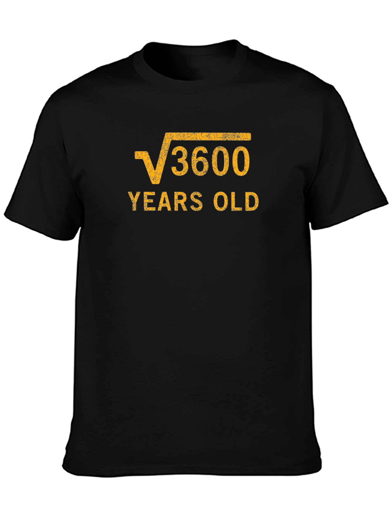 Funny 60th Birthday T-Shirt - Square Root of 3600