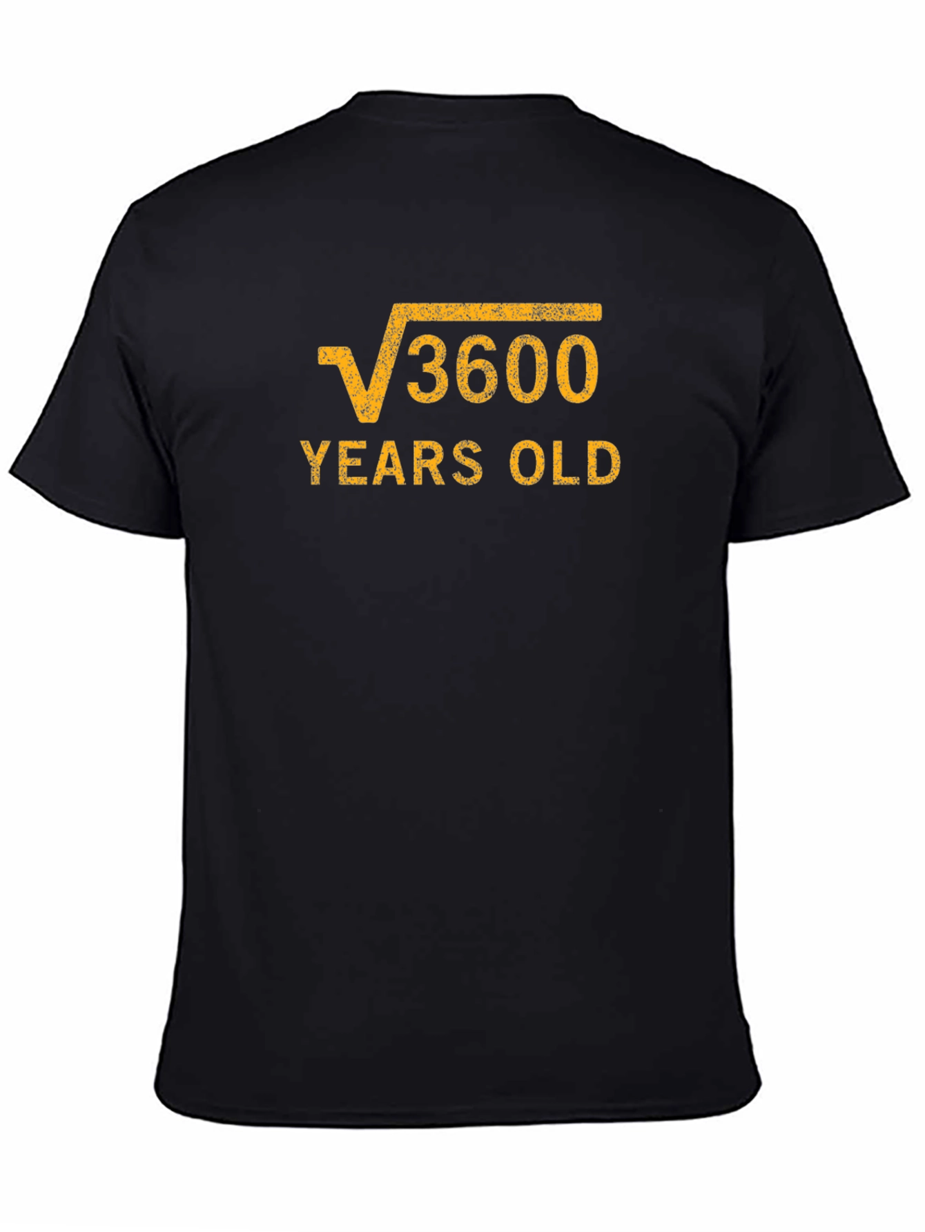 Funny 60th Birthday T-Shirt - Square Root of 3600